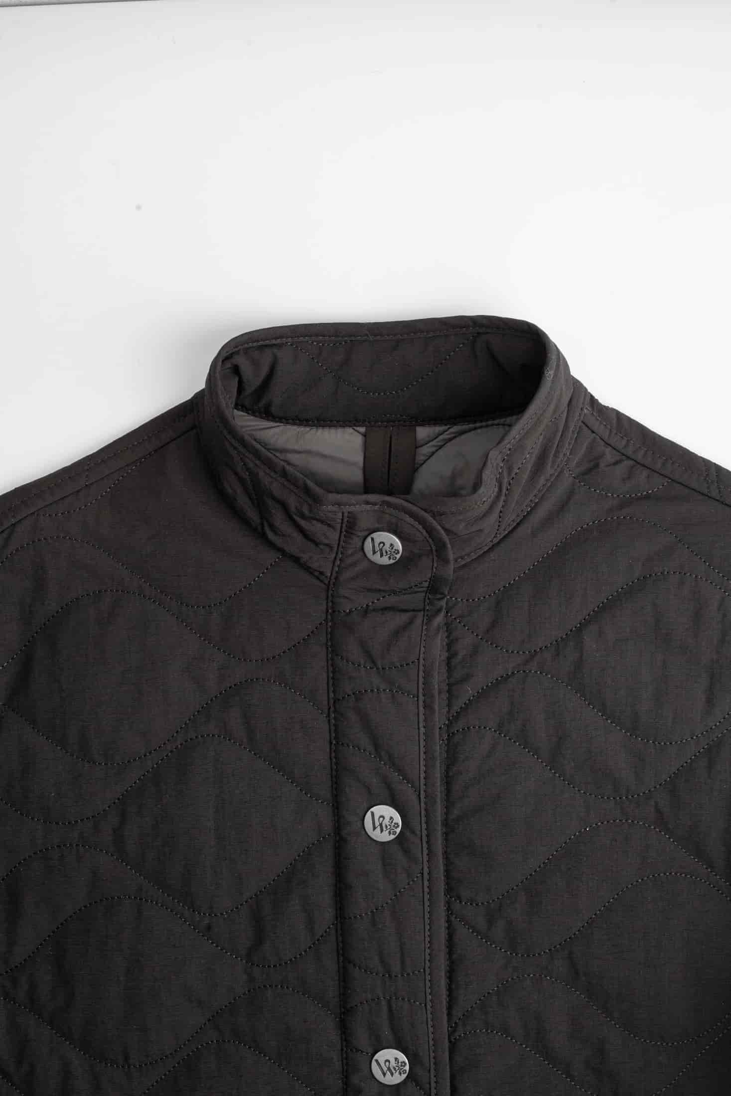 Chaqueta M Mila Quilted Negro - miniatura 2