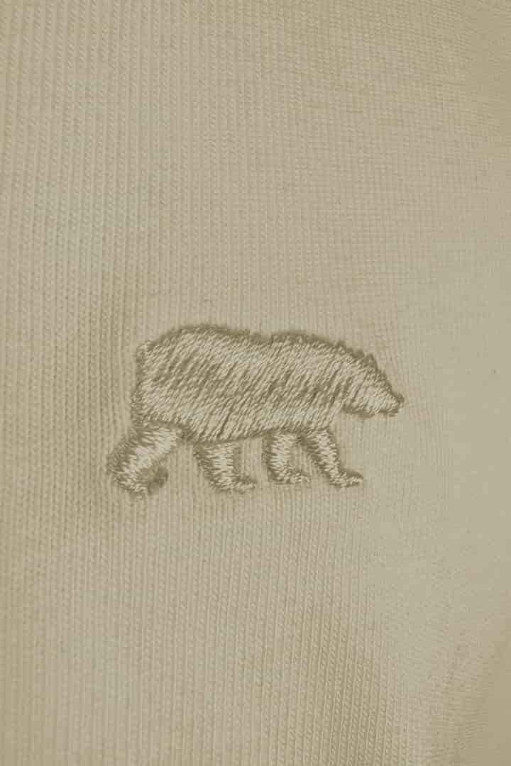 Camiseta arena oso bordado - miniatura 2