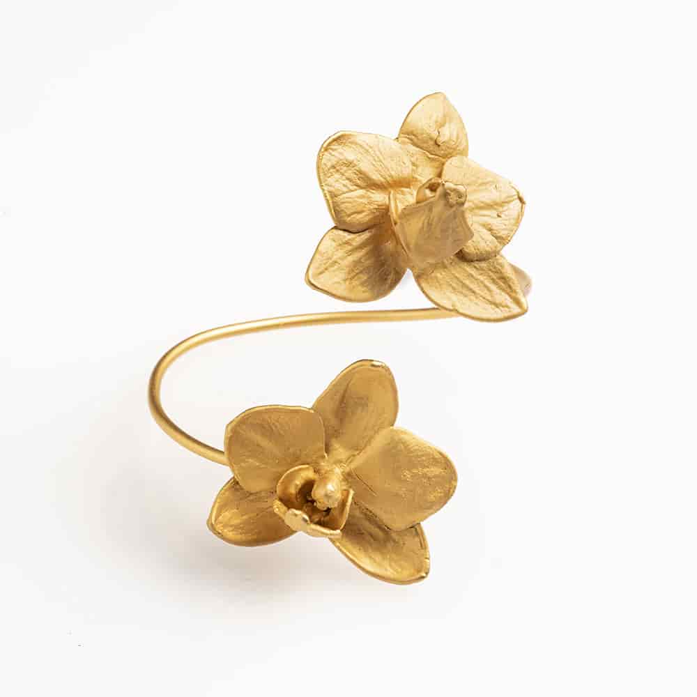 Mini Phalaenopsis Orchid Bracelet - miniatura 3
