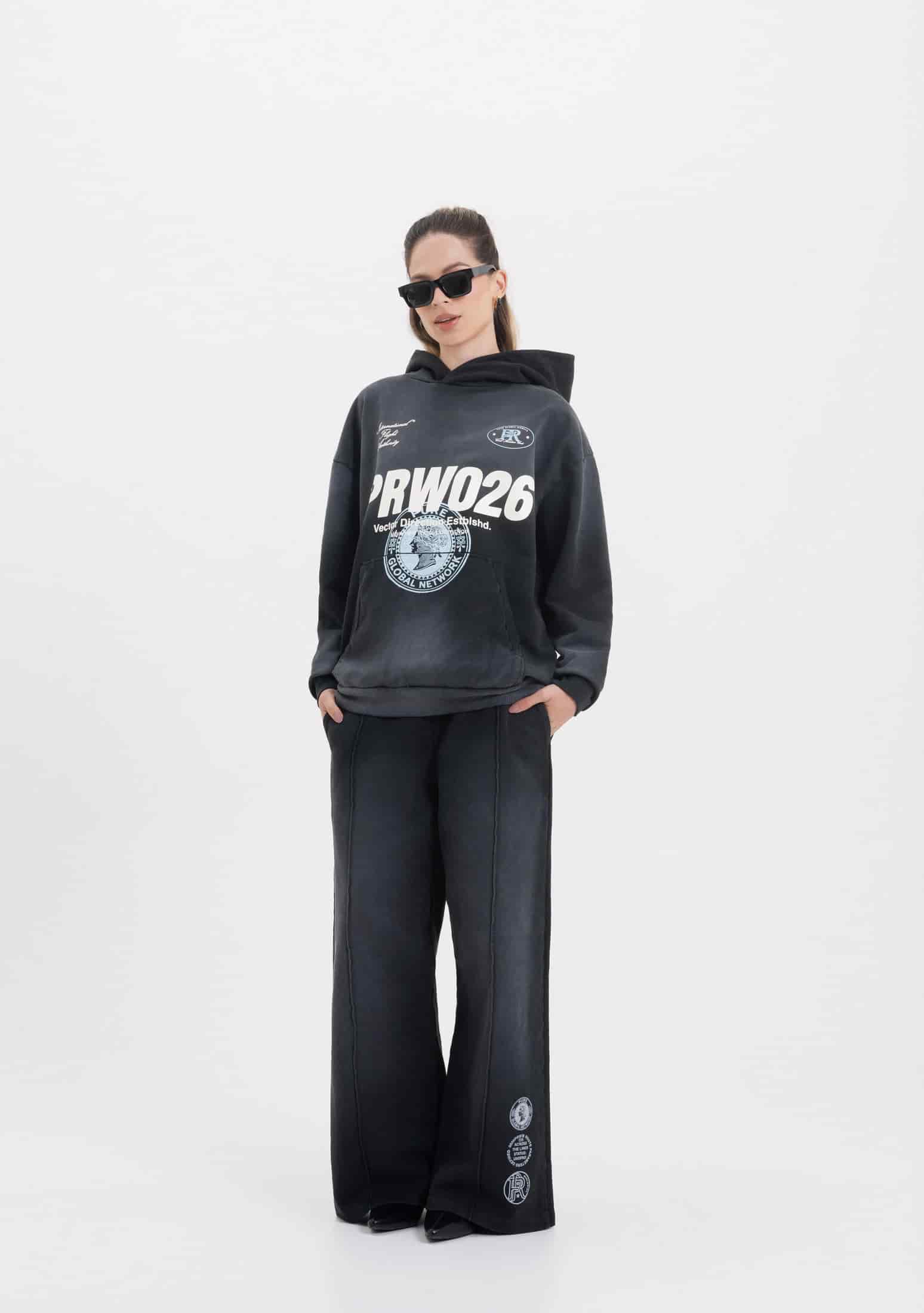 Across The Lines Black Hoodie - miniatura 6