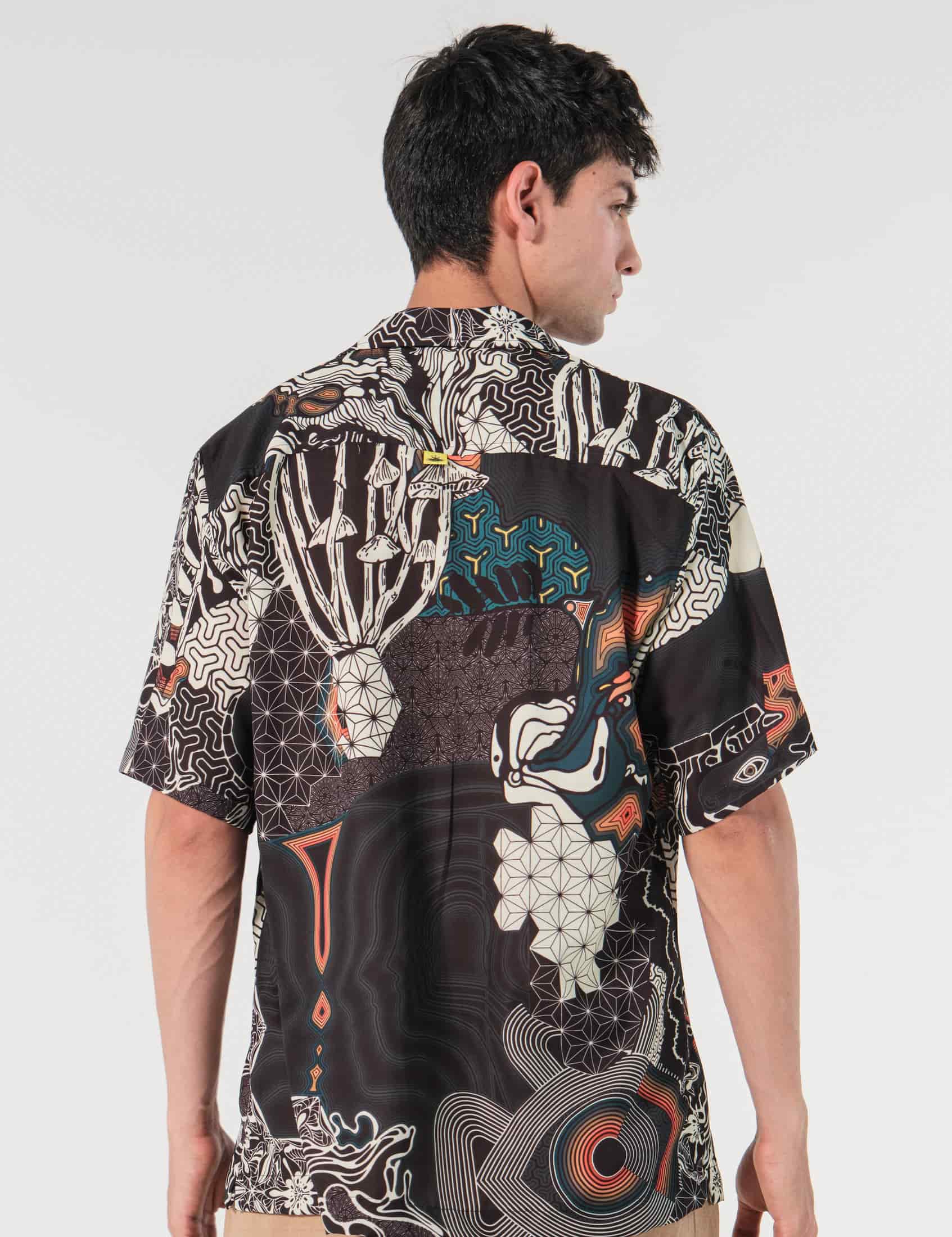 Camisa Regular Fit Amapola Multicolor - miniatura 6