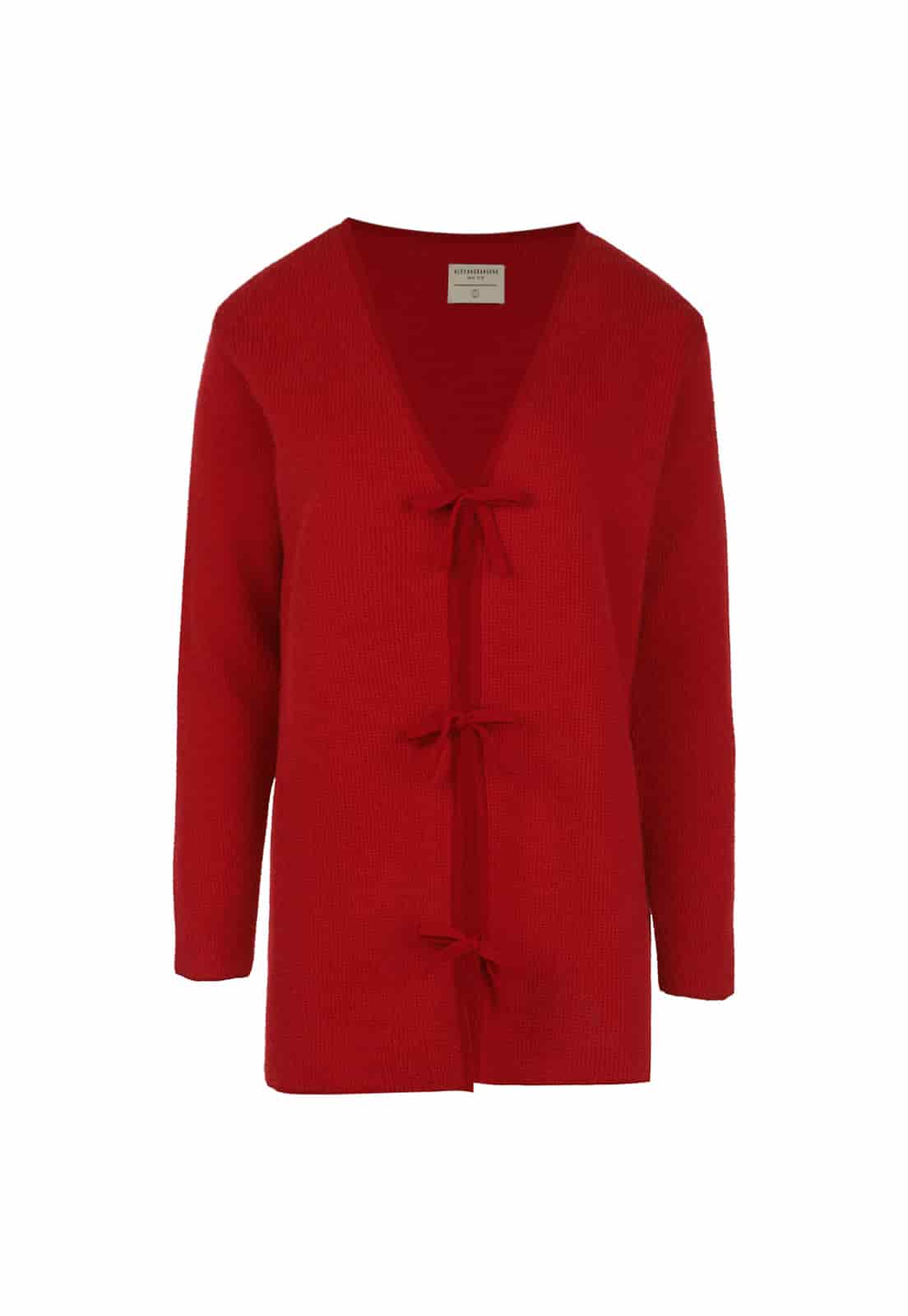 CHERRY KNIT BOW SWEATER - miniatura 2