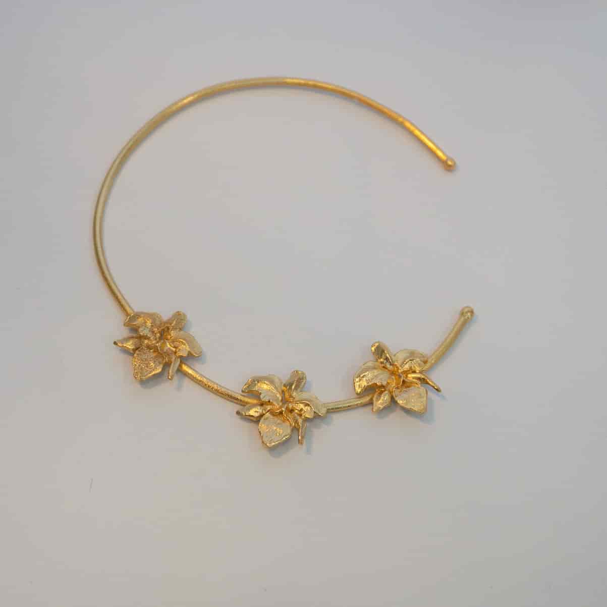 Cattleya Round Choker - miniatura 1
