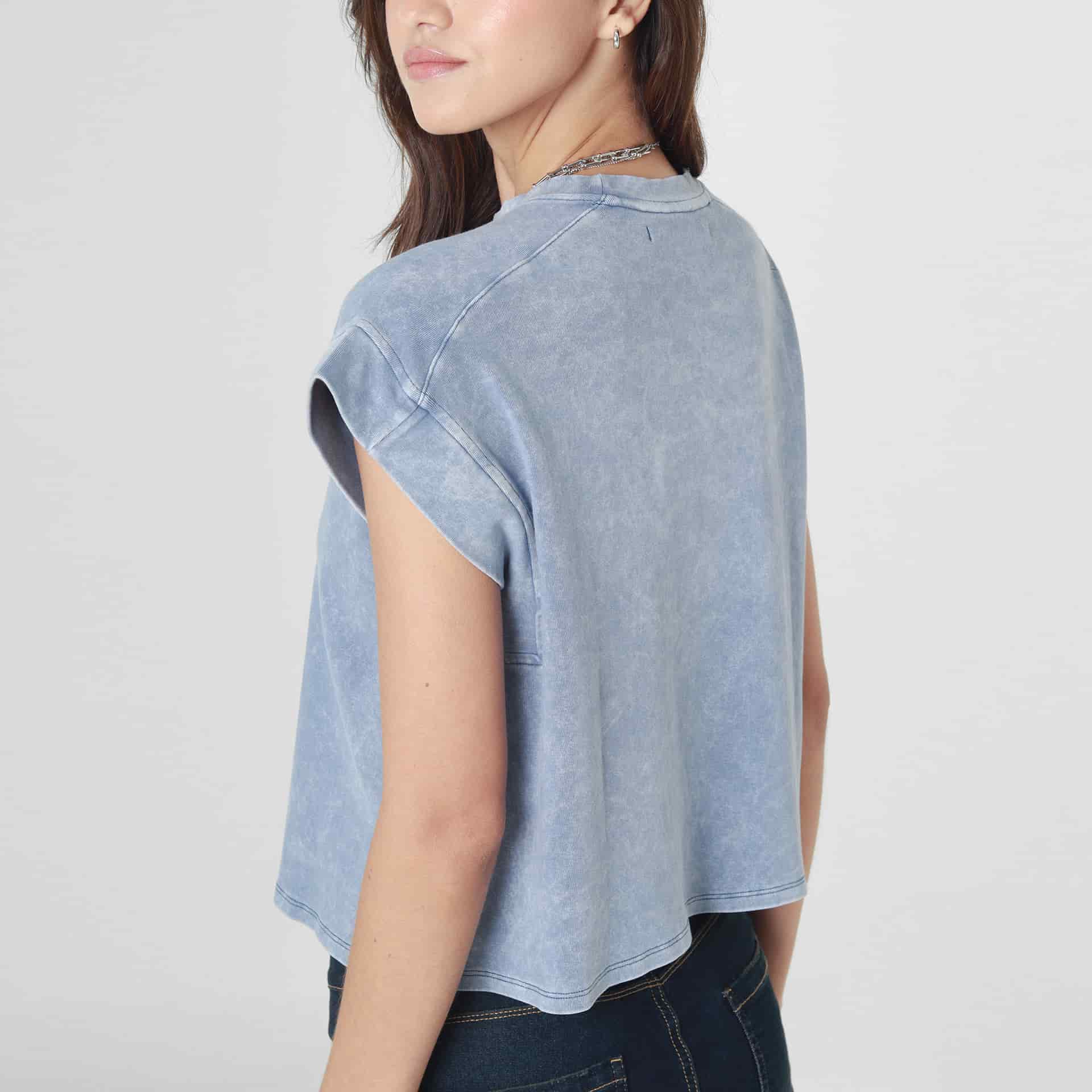 Camiseta Cuello Redondo Manga Sisa - miniatura 6
