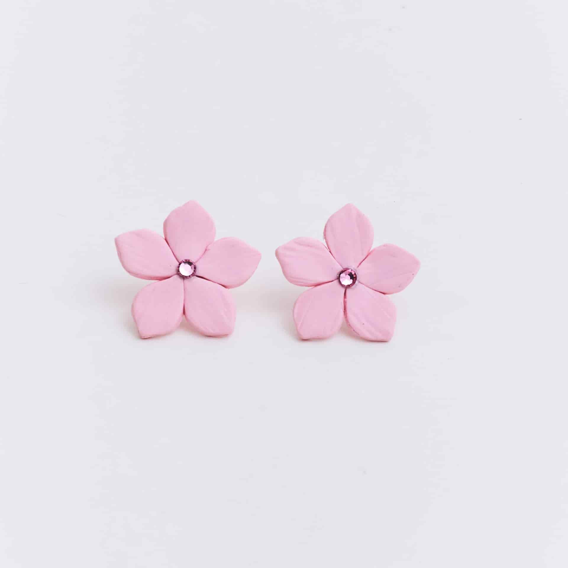 Aretes Flor de Ocobo Mini - miniatura 1