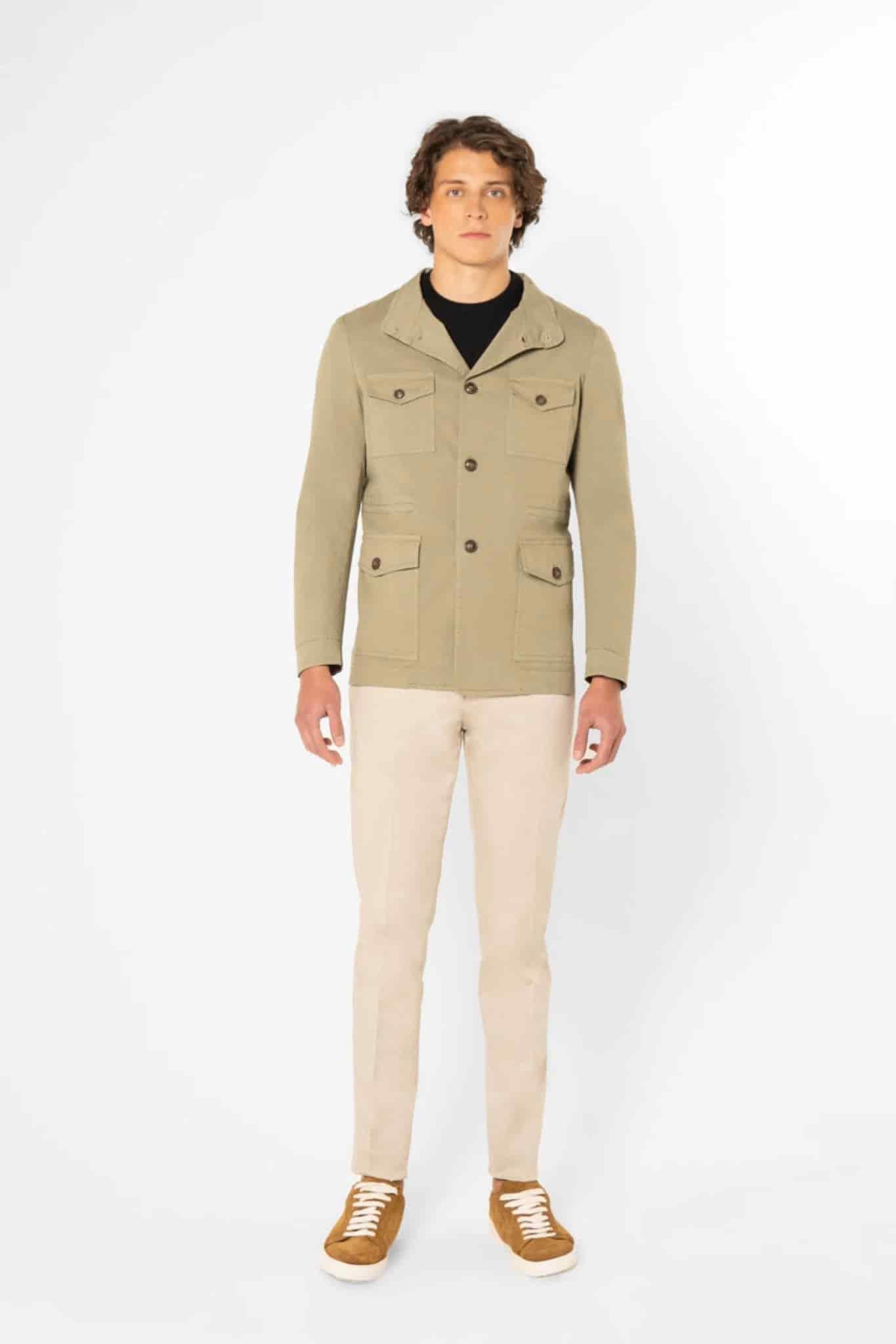 men's jacket stefano beige - miniatura 1