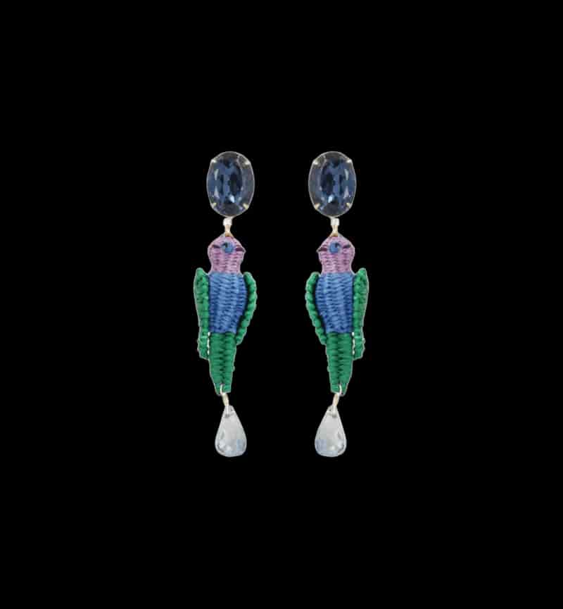 Aretes Colibrí - miniatura 1