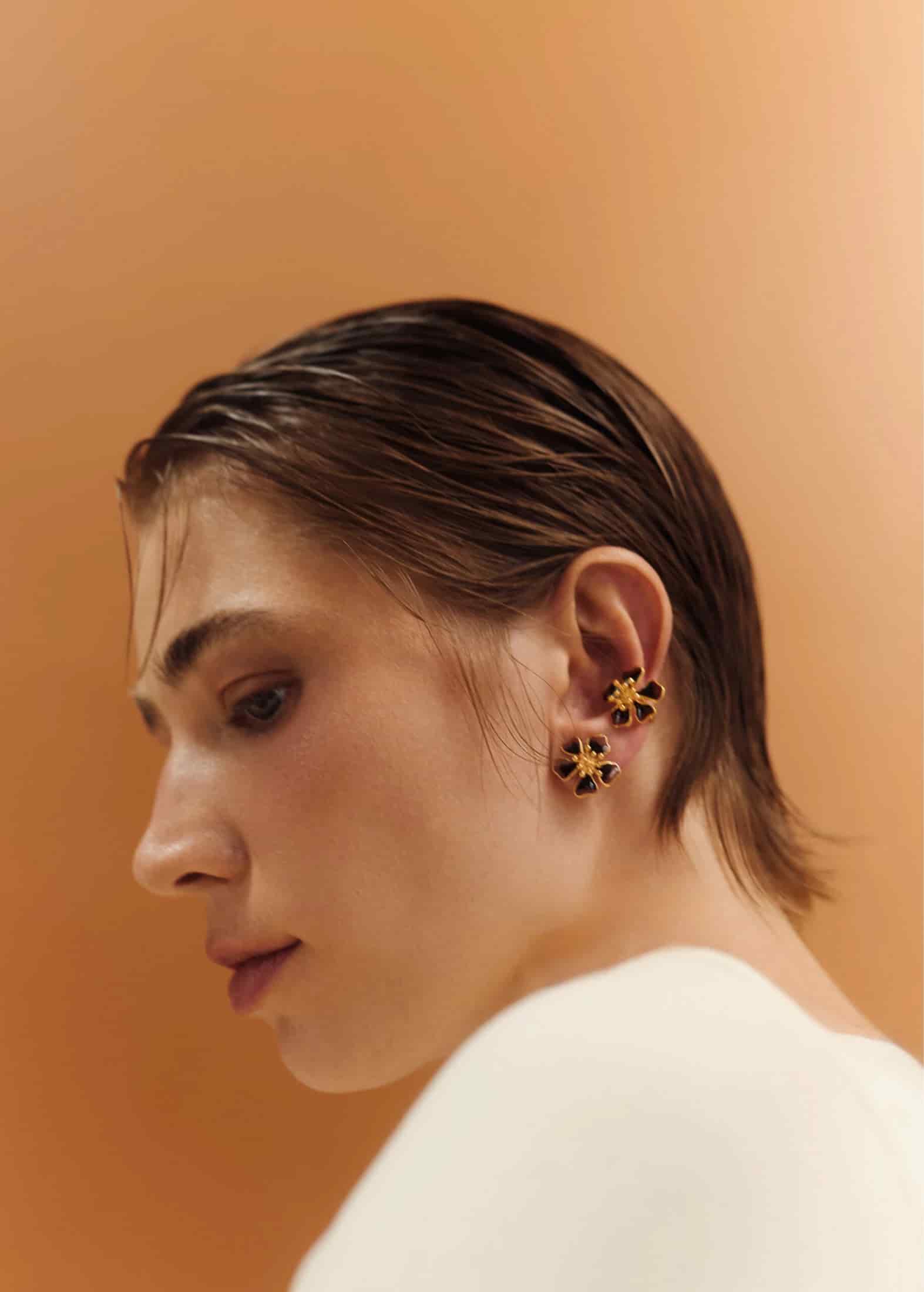 Earcuff Aurora mini Negro - miniatura 5
