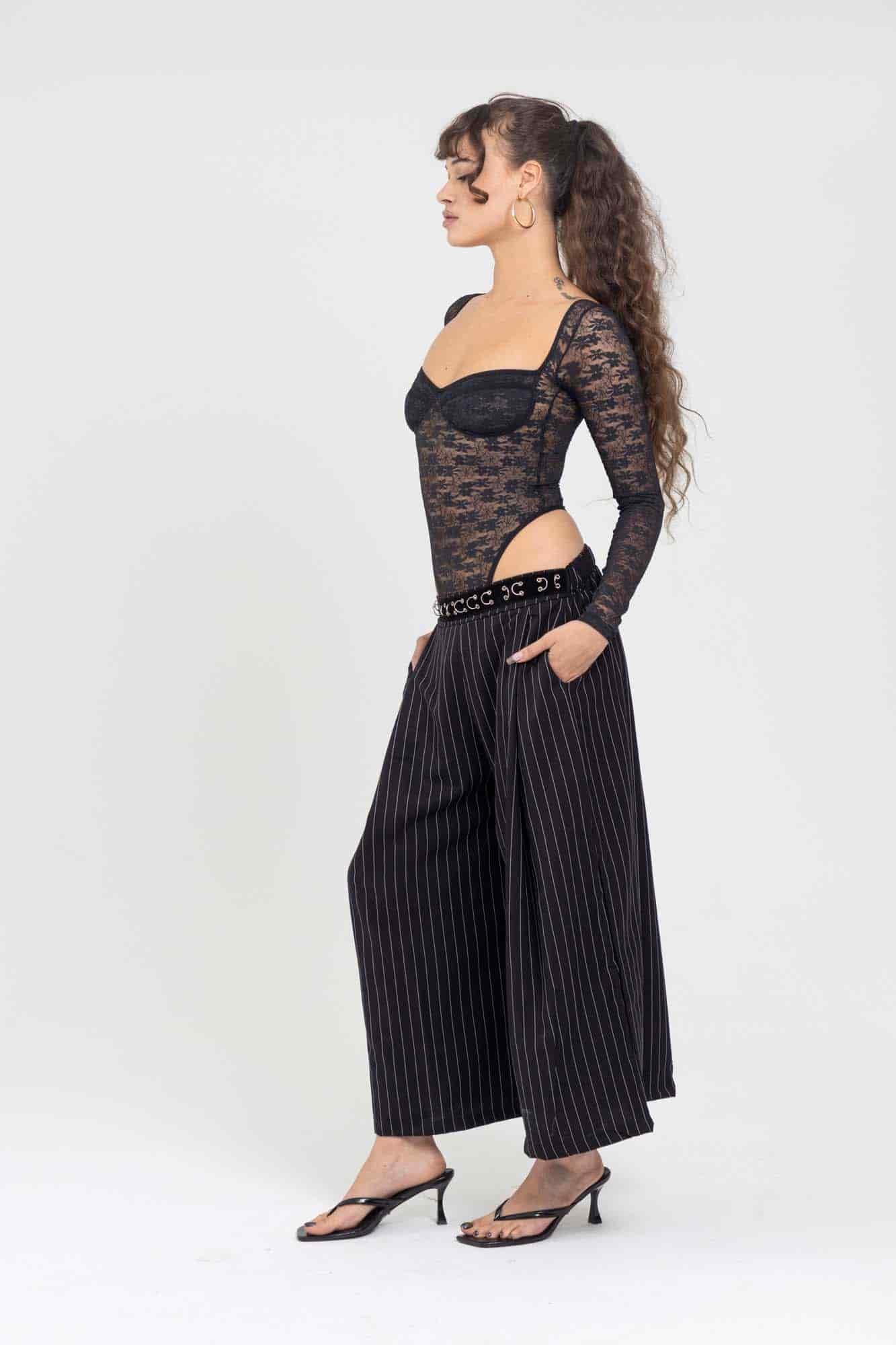 LACE BLACK BODYSUIT - miniatura 26