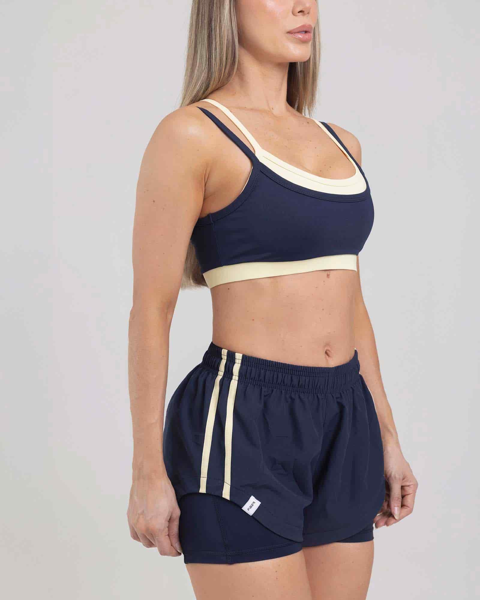 Top sisa azul navy dual glow tropi FIBER - miniatura 2