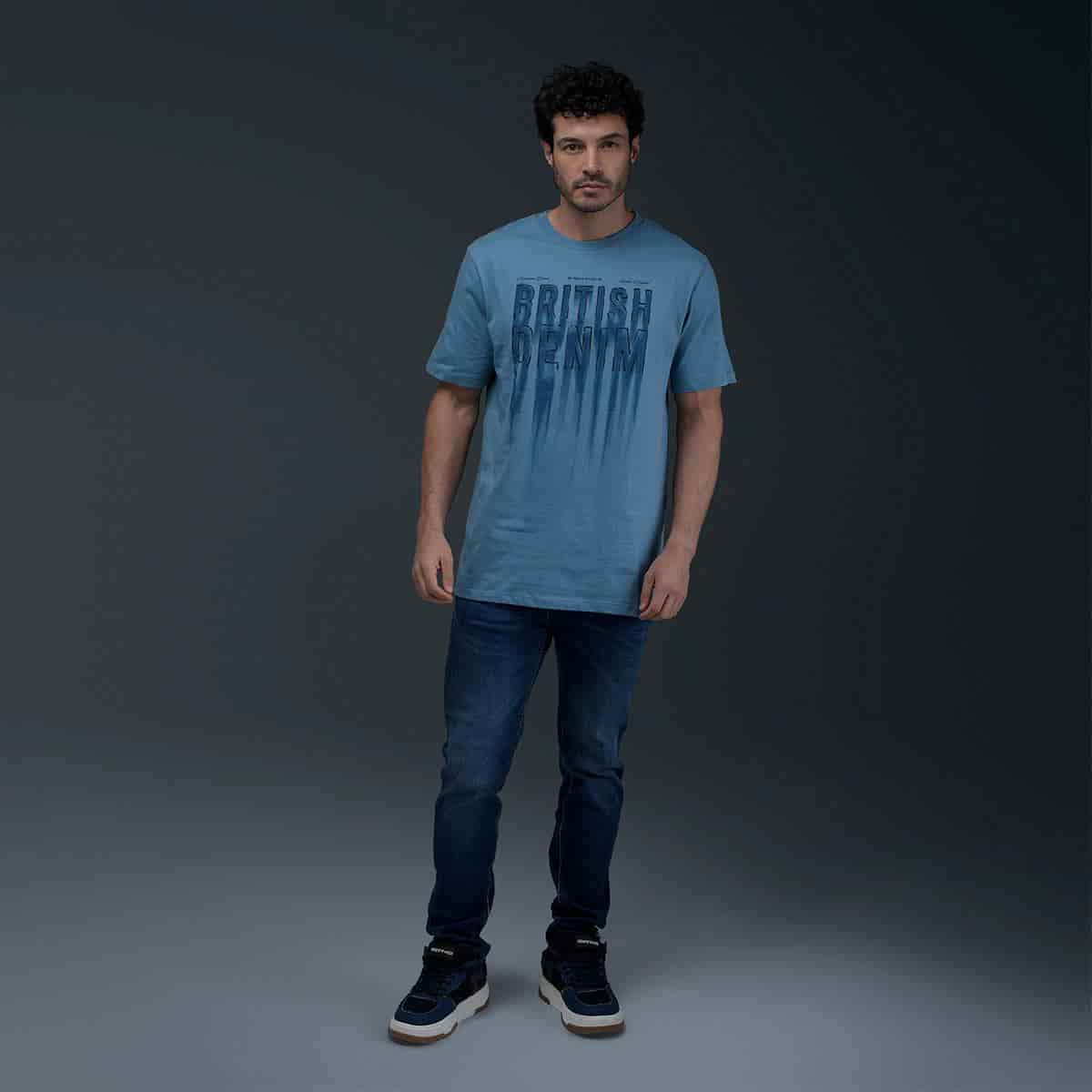 Camiseta Azul - miniatura 3