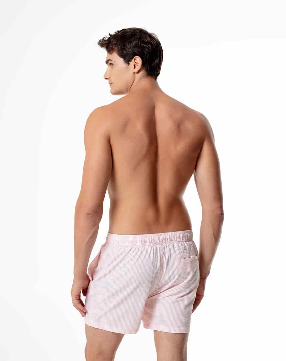 Pantaloneta de baño rayas hombre - miniatura 2