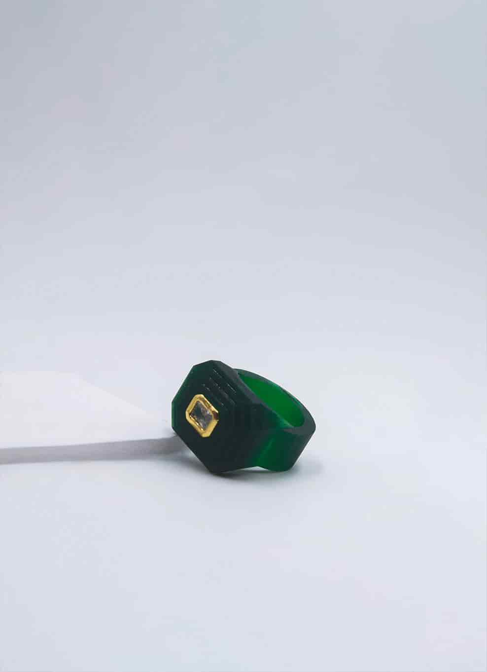 OTTAGONO - GREEN RING - miniatura 3
