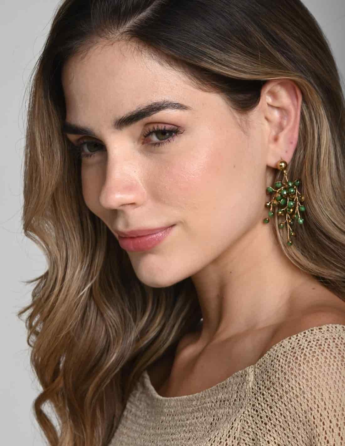 Areta Elara Emerald Green + Golden - miniatura 2