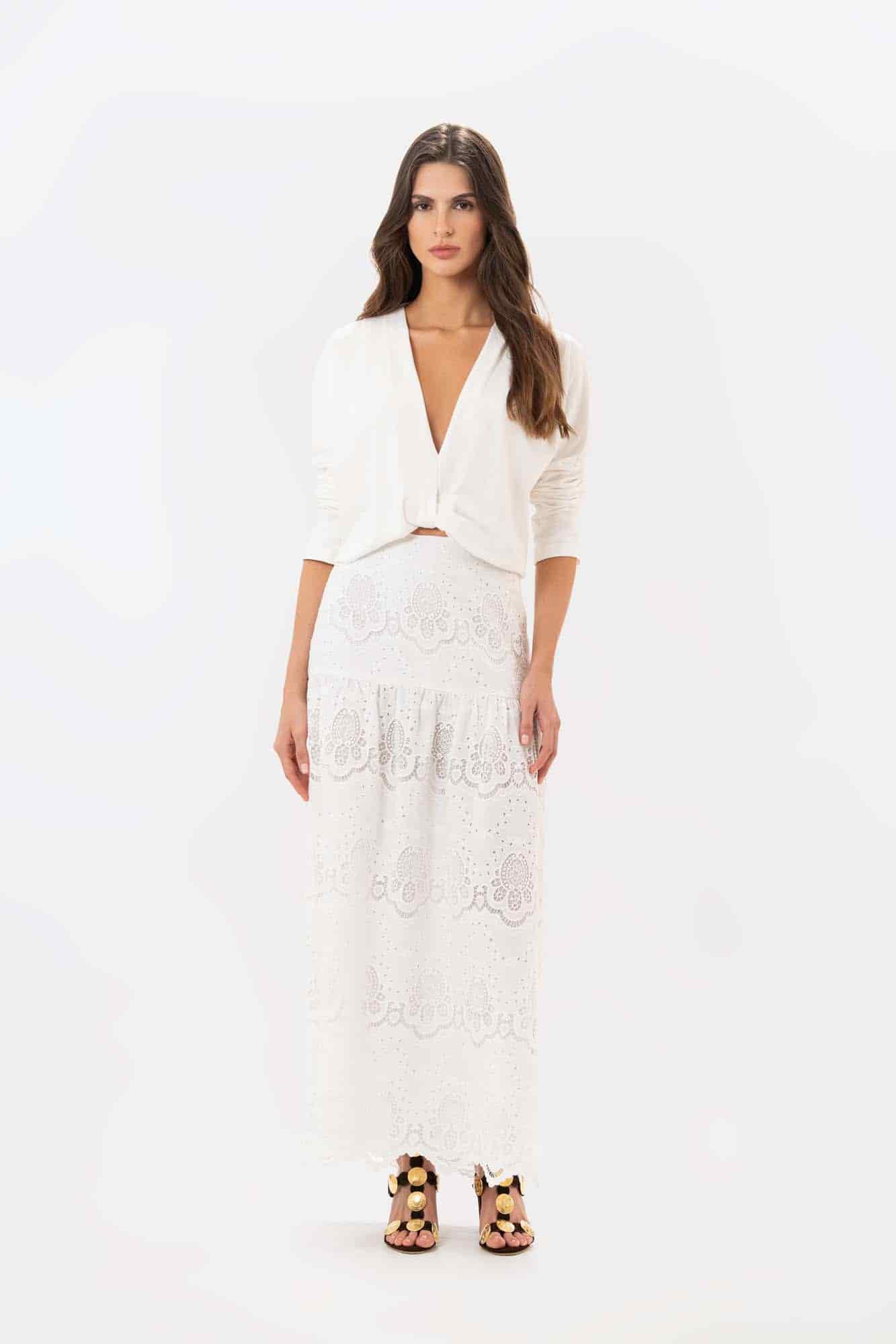 Falda Ria Ivory - miniatura 6