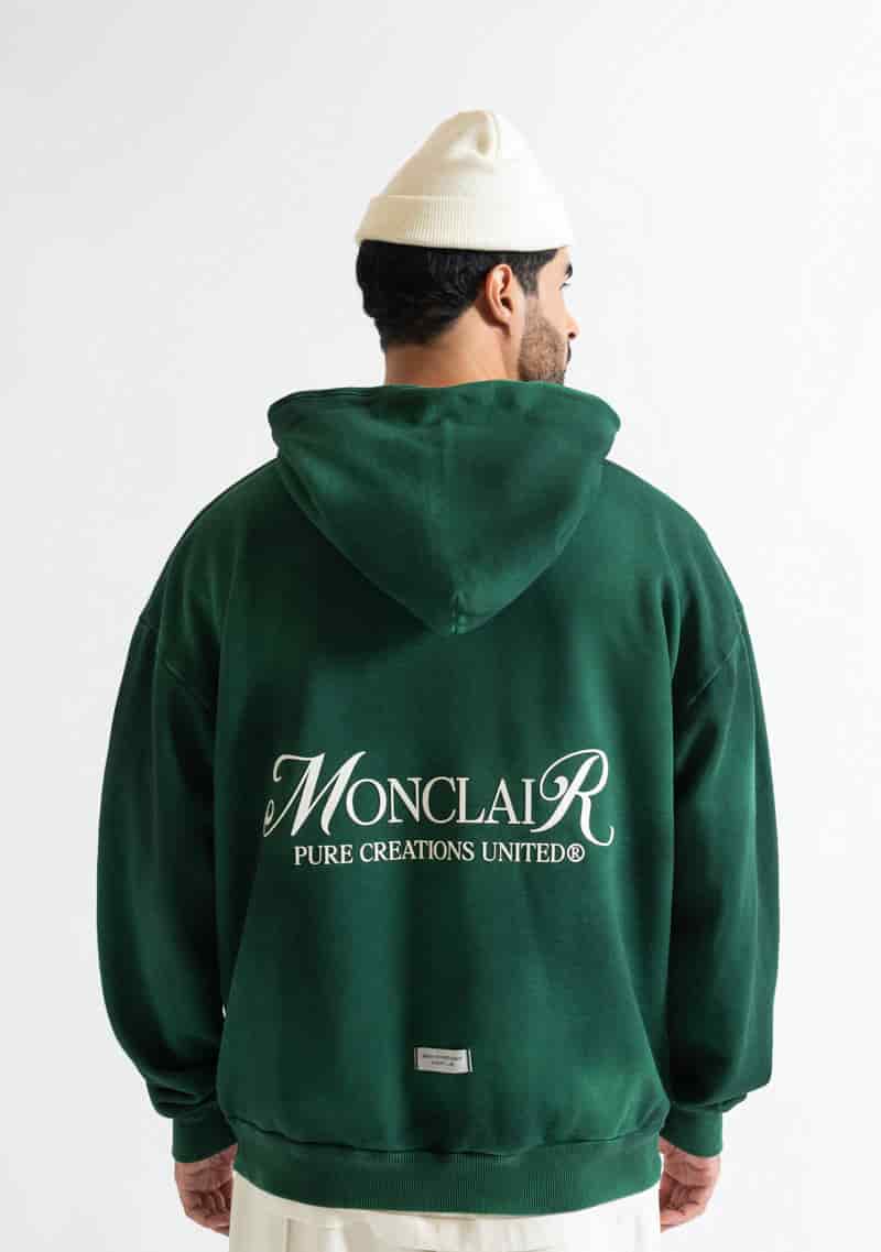 Monclair green hoodie - miniatura 3