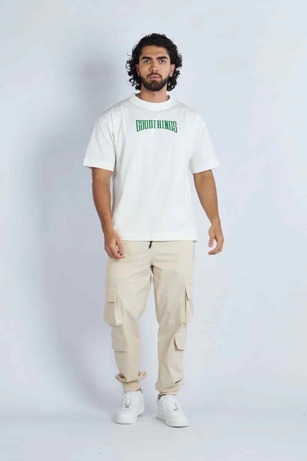 Camiseta oversize estampada Good Things Marfil| DROP 03 | - miniatura 5