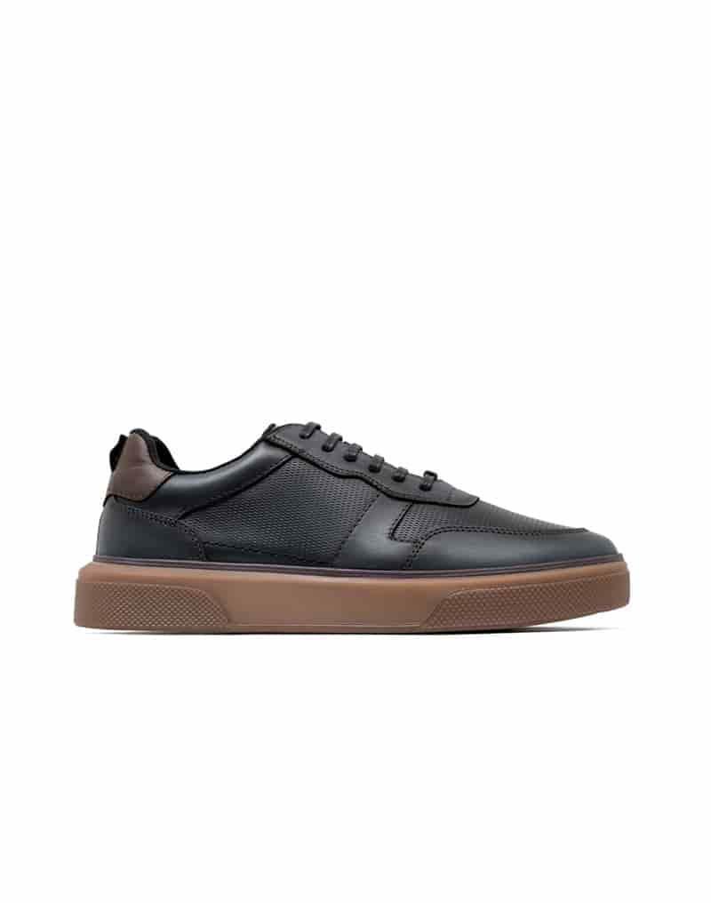 Zapato de cordon casual para hombre en cuero REF SILV02 - miniatura 1