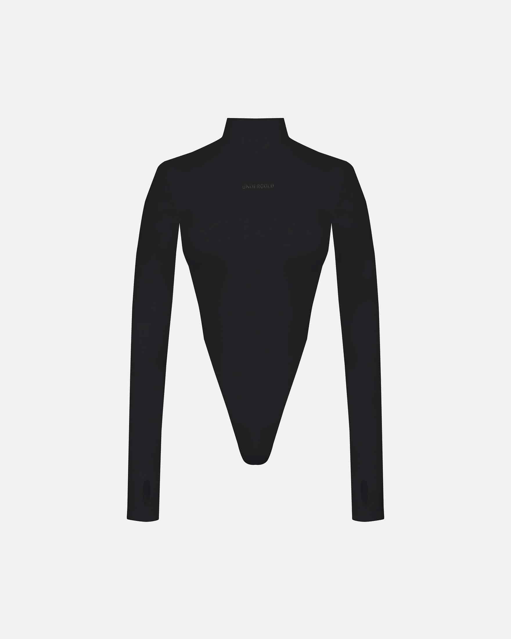 Basics Turtleneck Backless Body Black - miniatura 1