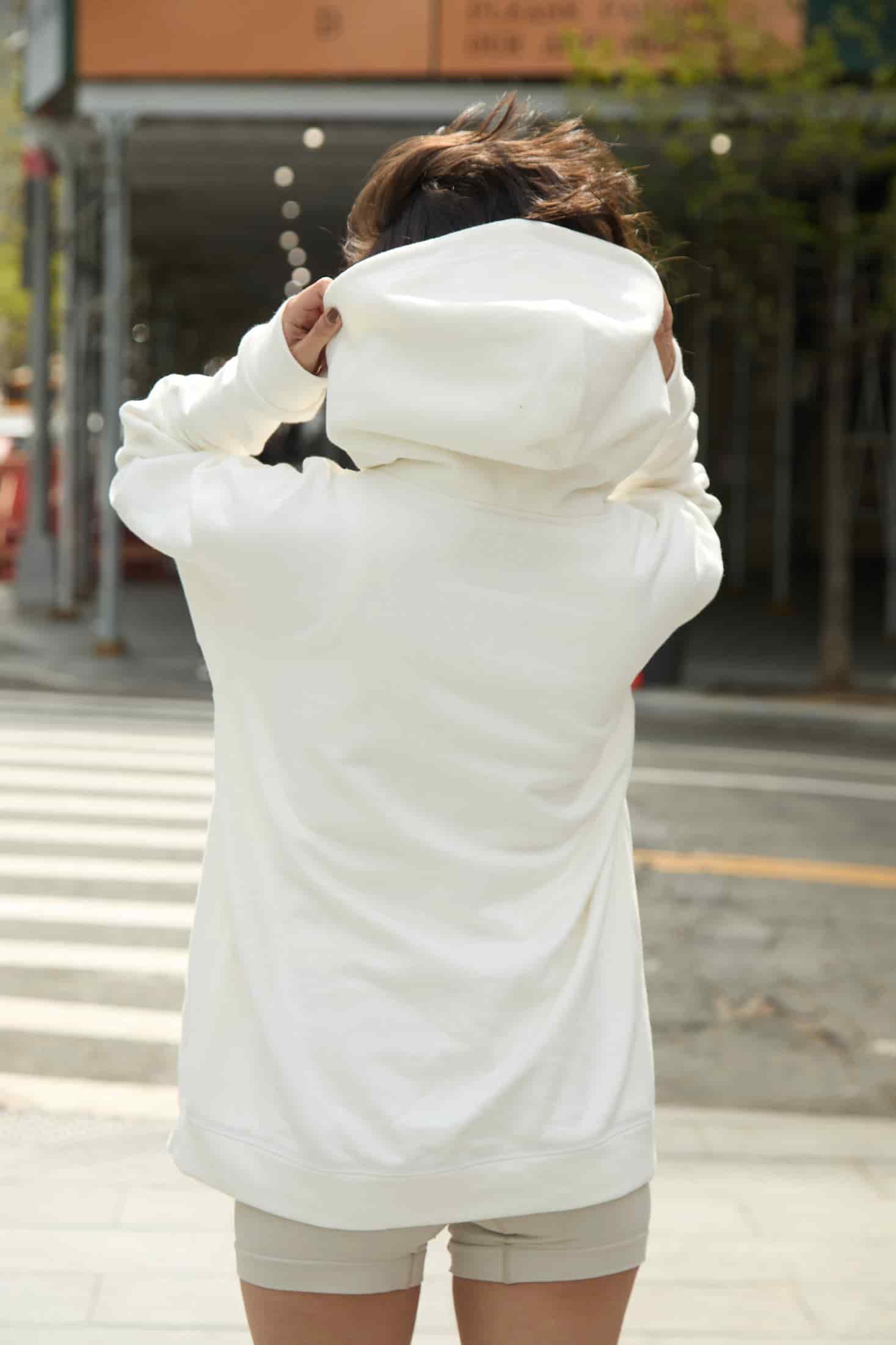 HOODIE CREMA - UNISEX - miniatura 3