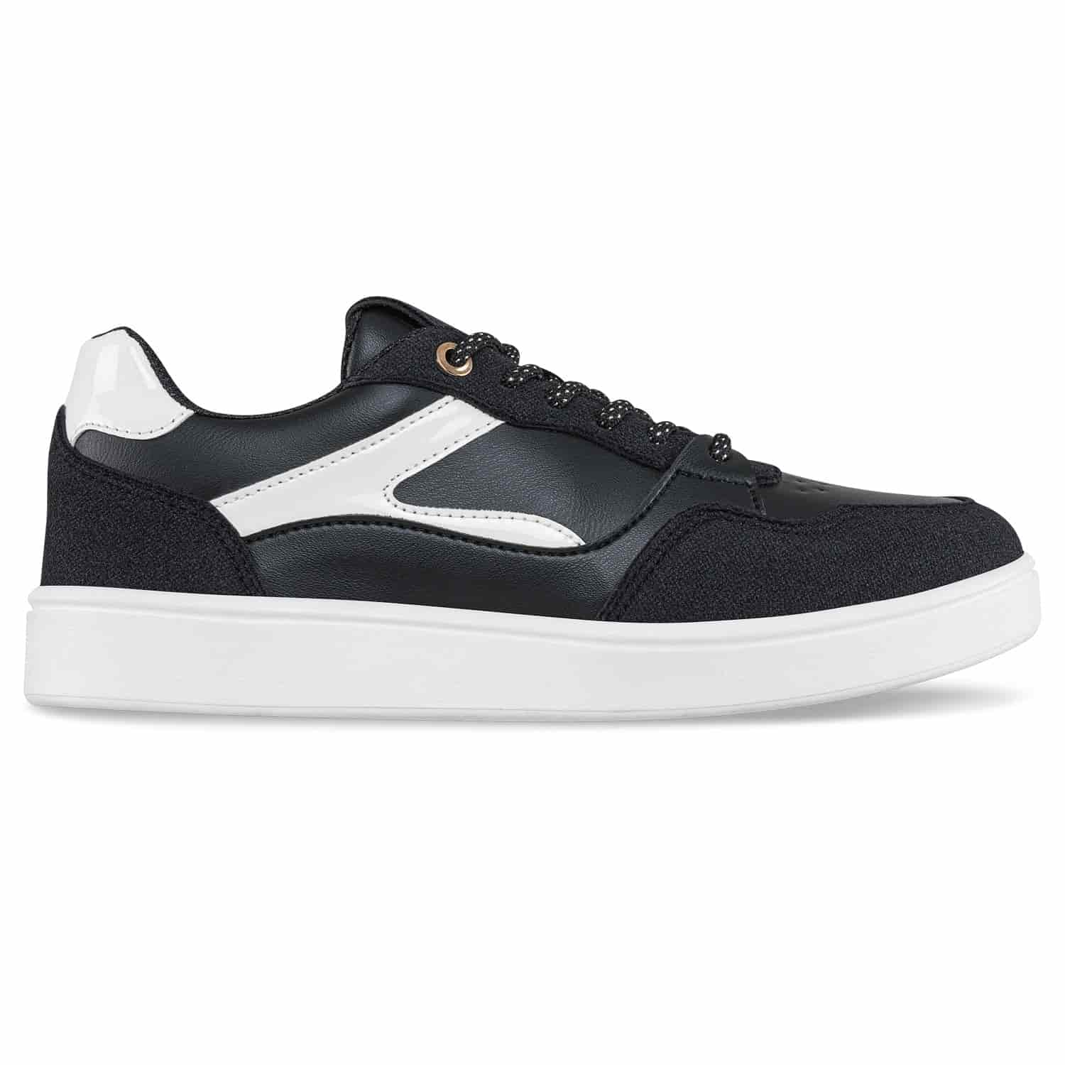 Tenis Urbanos Luccya Negro Croydon Para Mujer - miniatura 2