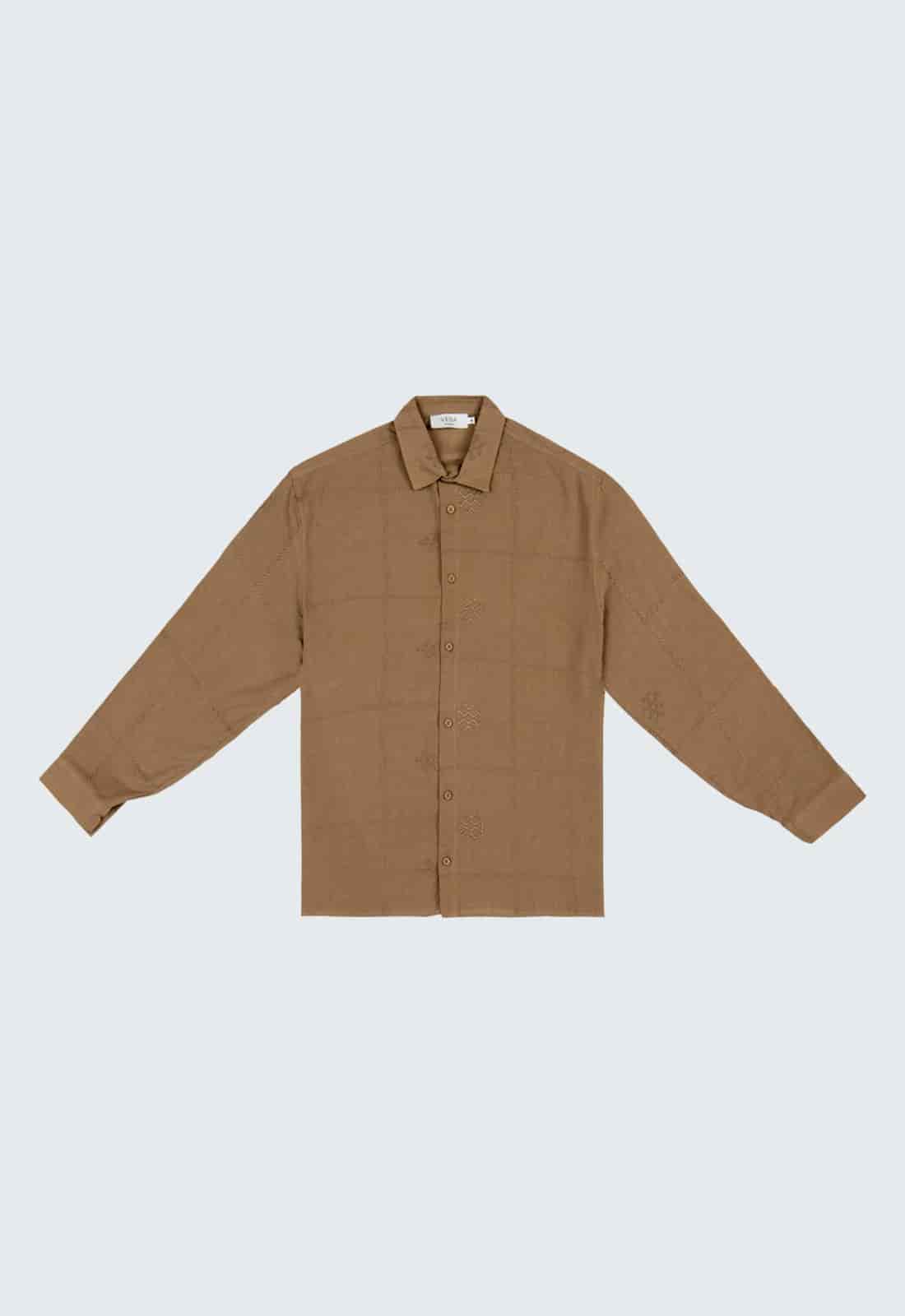 Camisa de lino Sako - miniatura 3