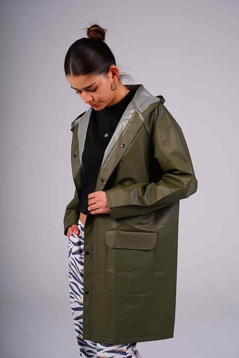 Raincoat Armor Verde Oliva - miniatura 7