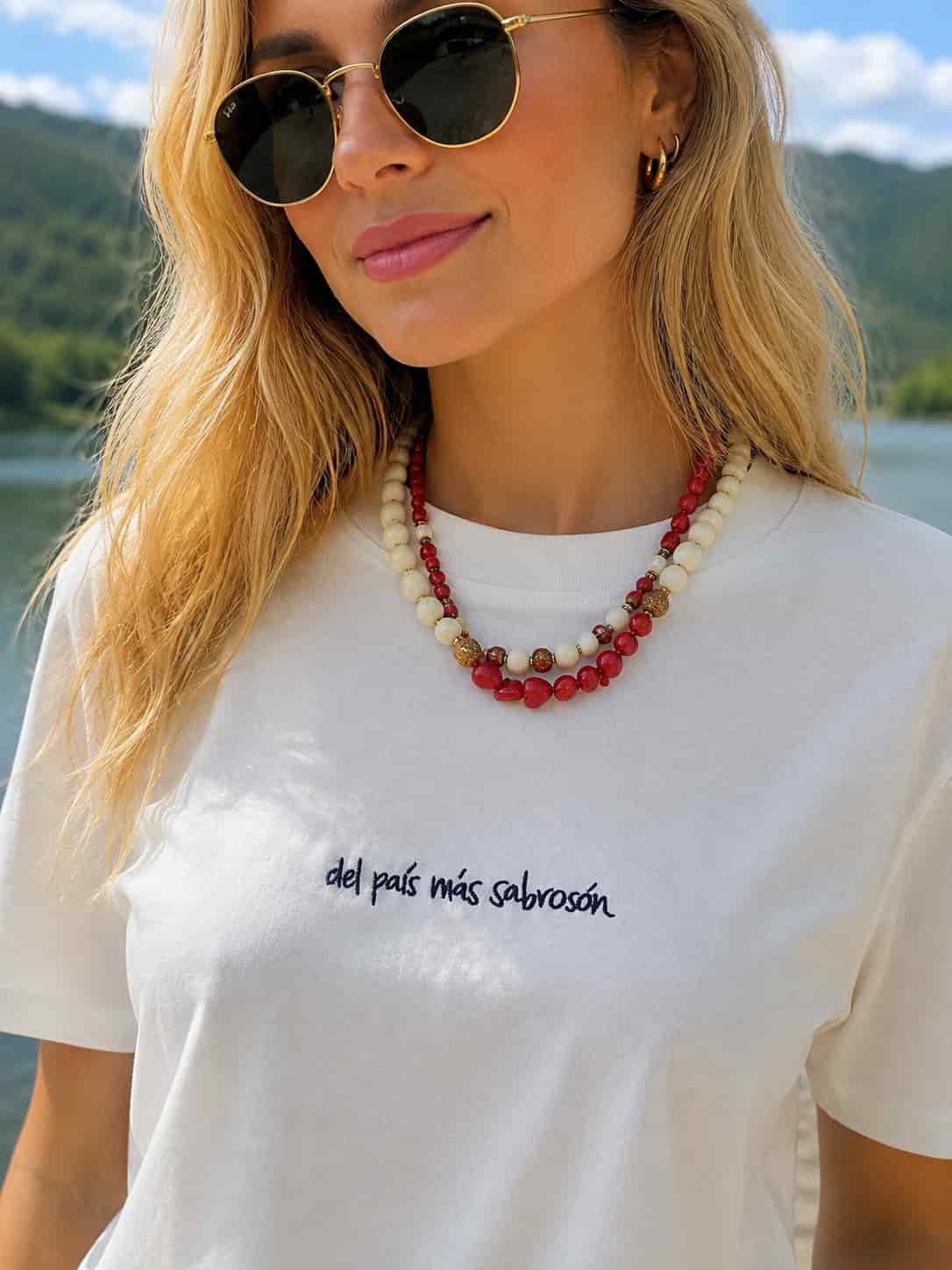 Camisa Del Pais Mas Sabroson Blanca - miniatura 2