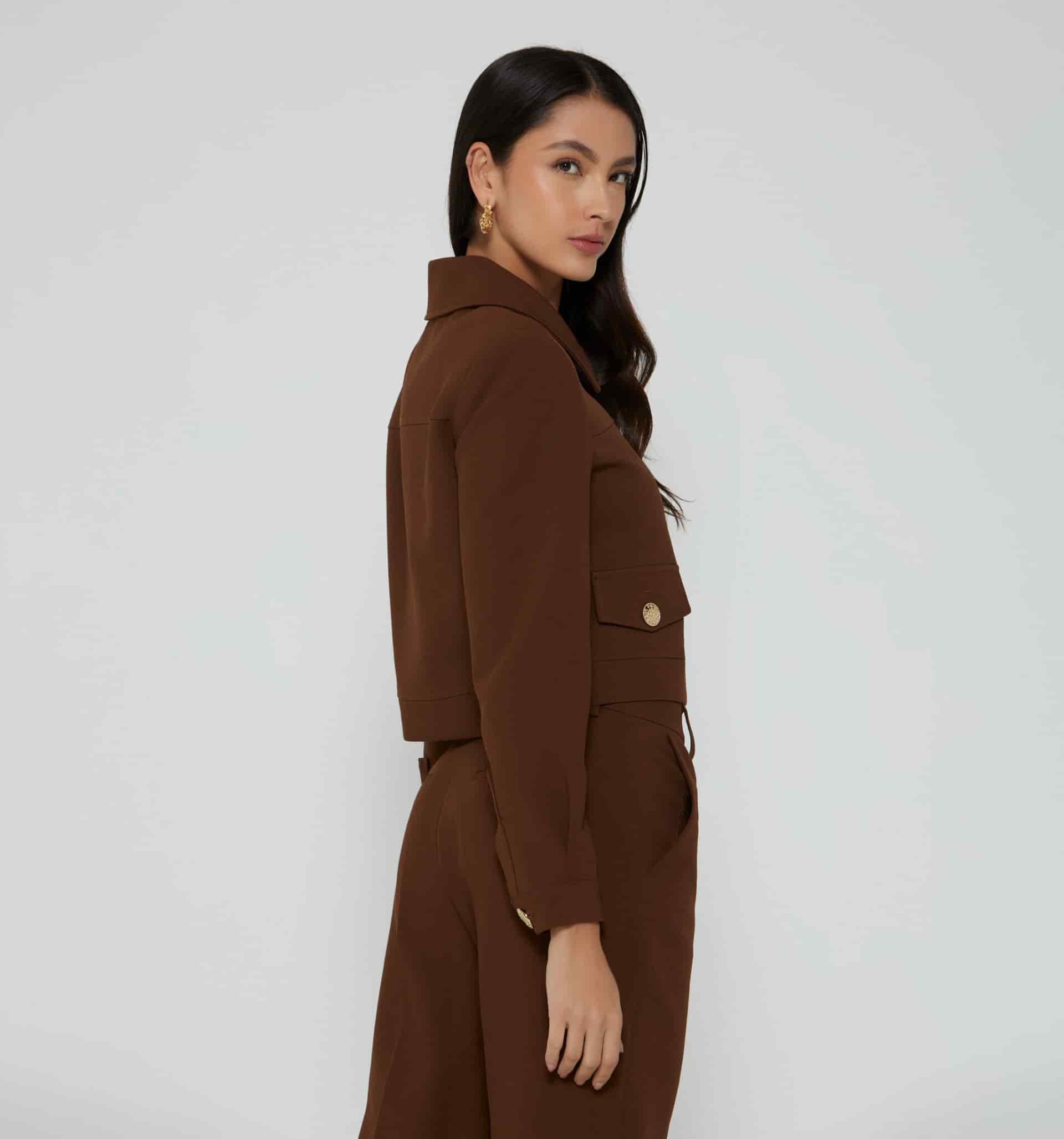 Chaqueta con botones frontales - miniatura 2