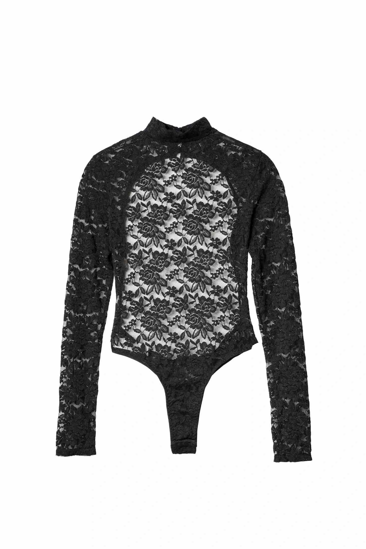 BLACK COUTURE BODYSUIT - miniatura 3
