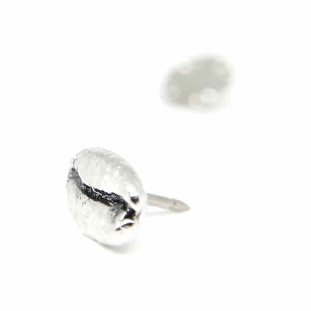 Pin Café Gesha en plata envejecida - miniatura 2