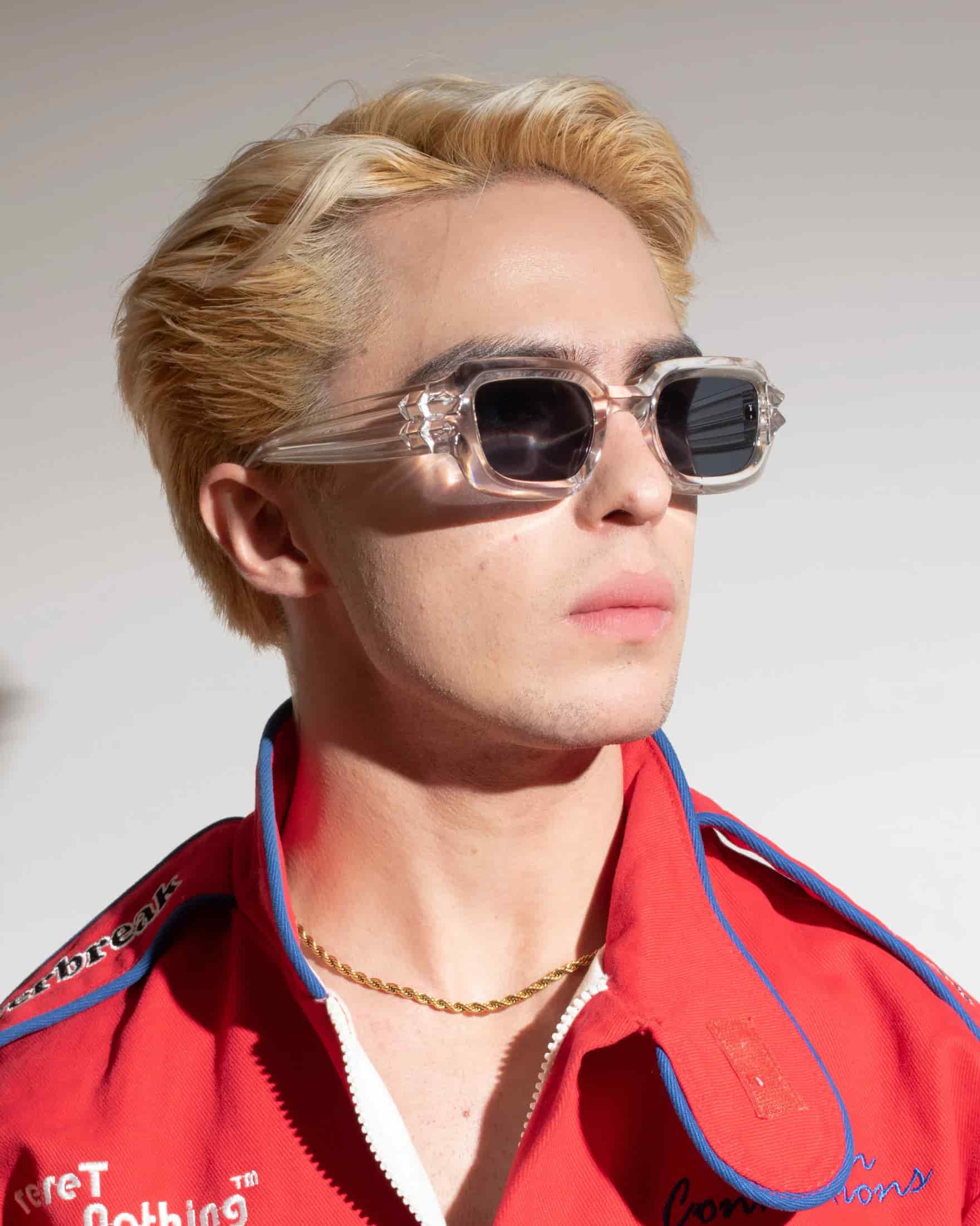 CRYSTAL SUNGLASSES/TRANPARENT - miniatura 4