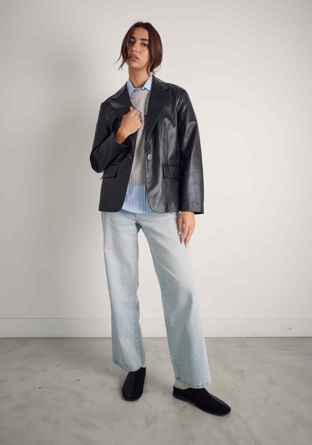 Blazer M Femme Negro - miniatura 2