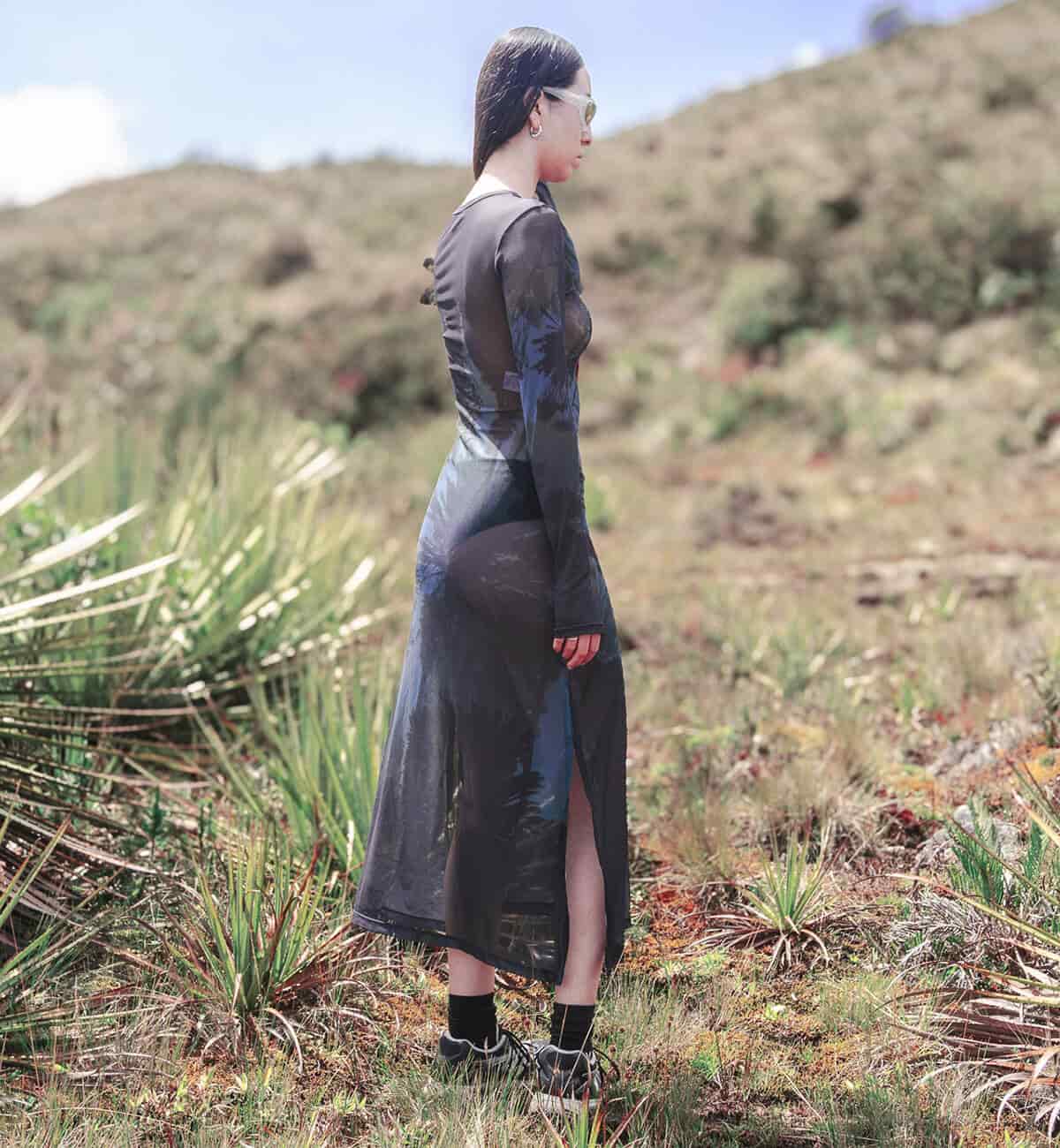Vestido Niebla | Drop 01: Páramo - miniatura 5
