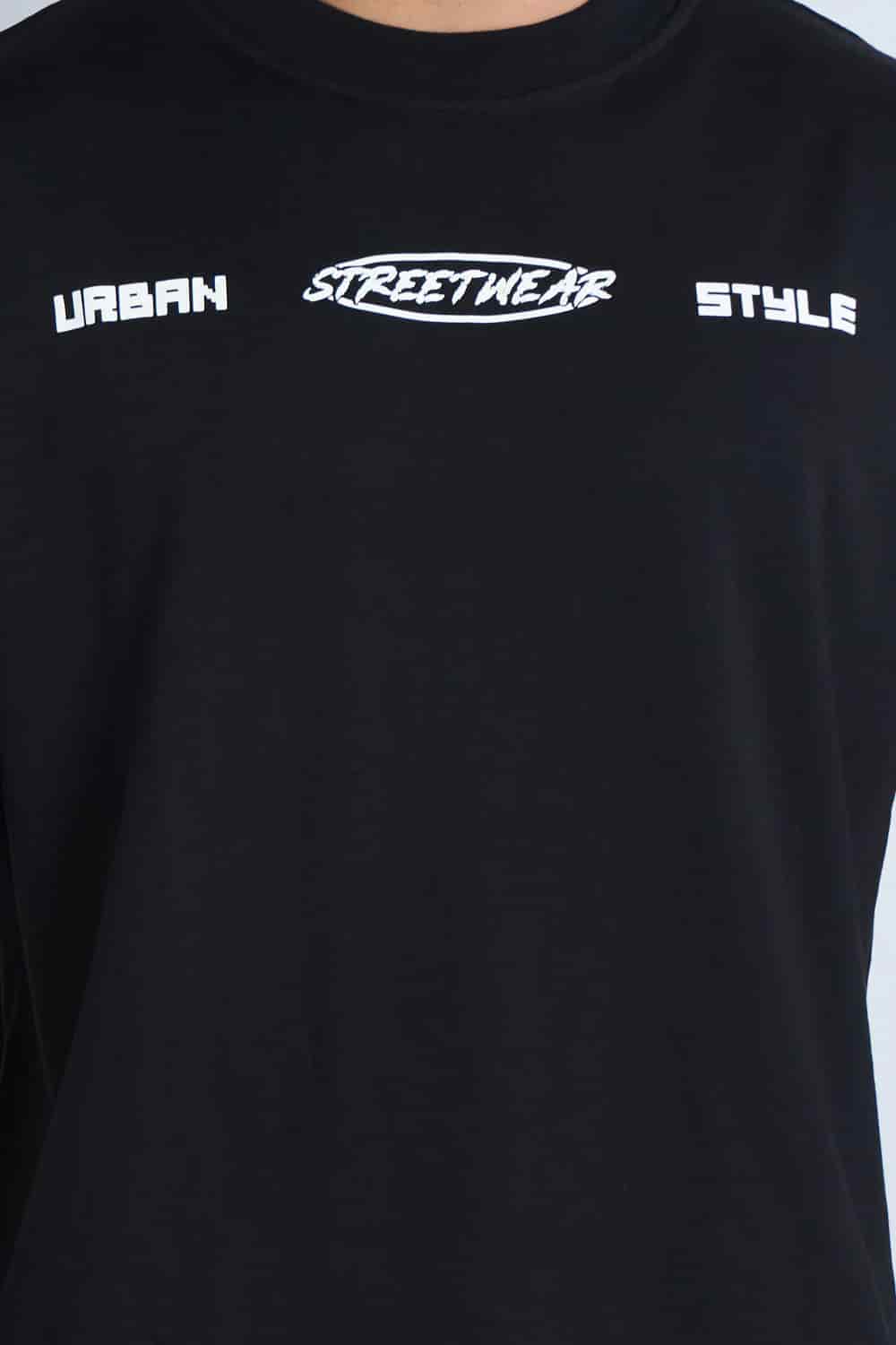 Camiseta oversize estampada Negro | DROP 03 | - miniatura 8