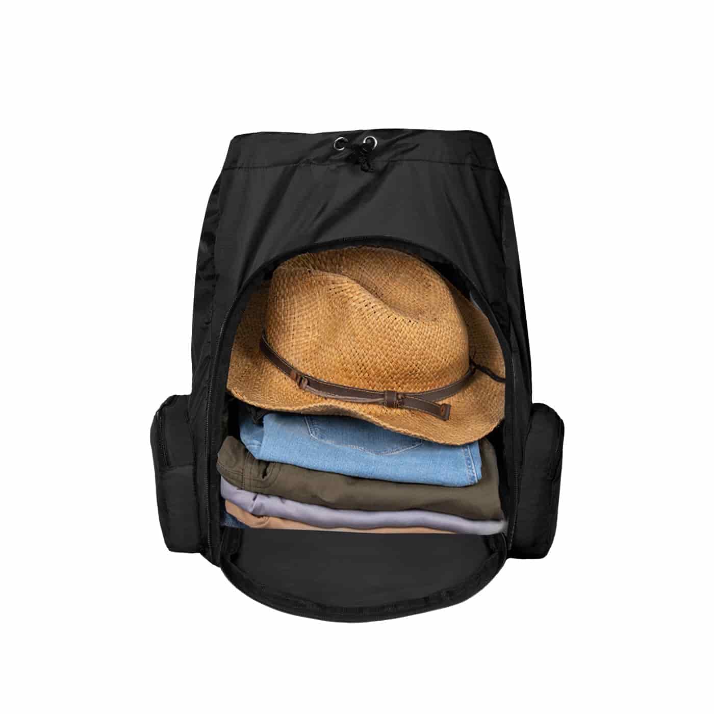 Morral Mochilero Pequeno Citybags Negro - miniatura 5