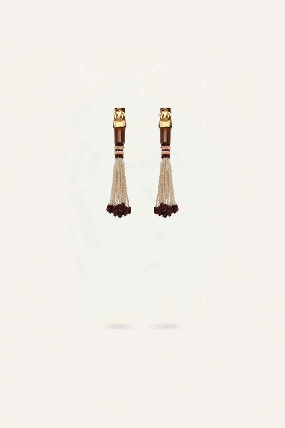 Gaucho Of The Bamboo Road Earrings - miniatura 2