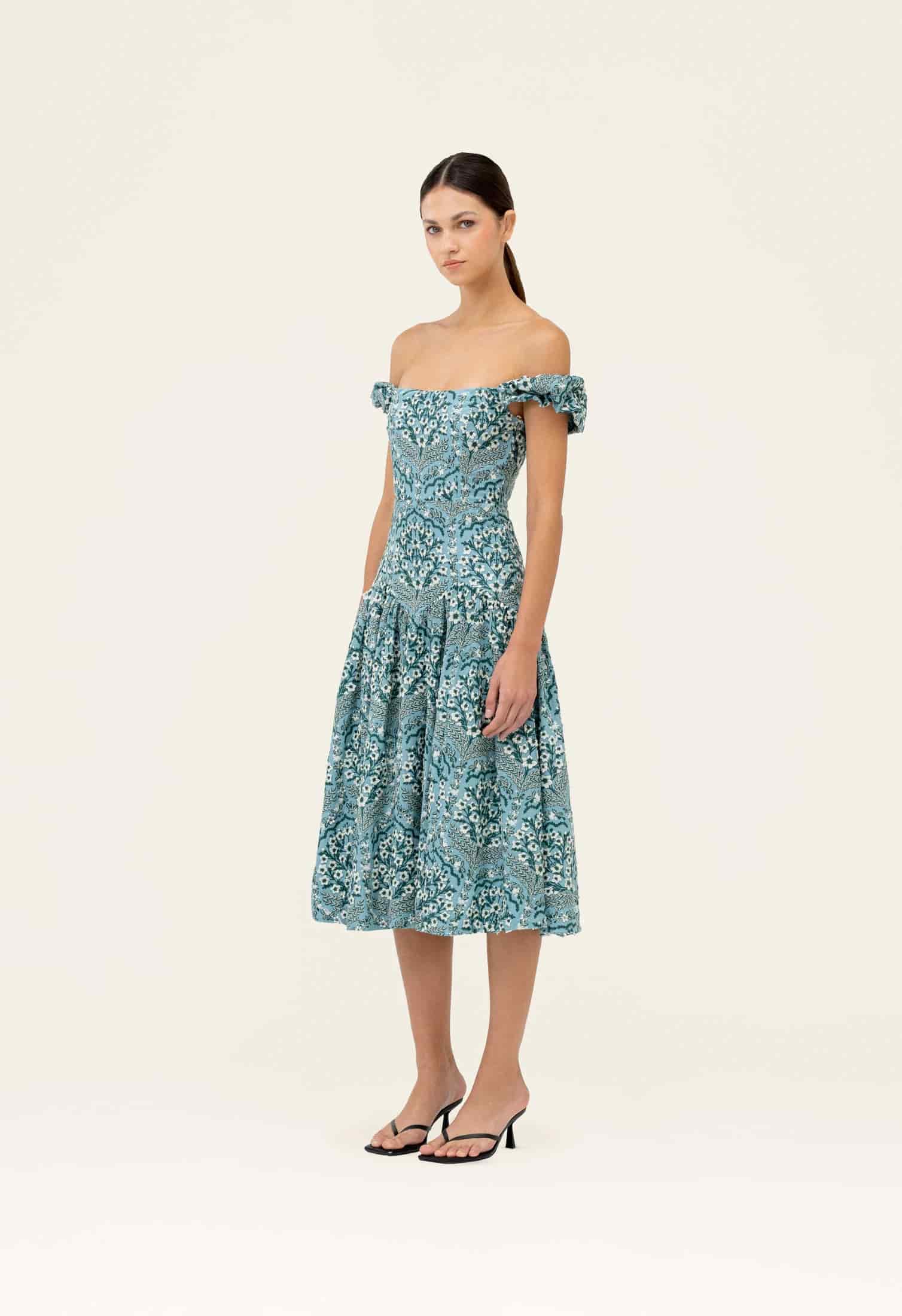 Siembra Ceiba Midi Dress - miniatura 3