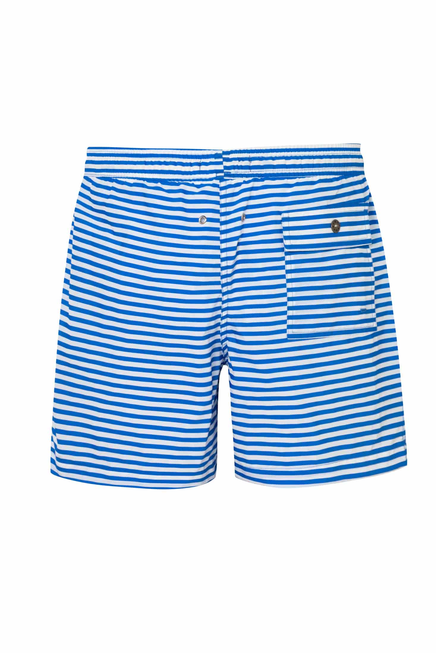 Pantaloneta de Baño Slim Listra Marina - miniatura 2