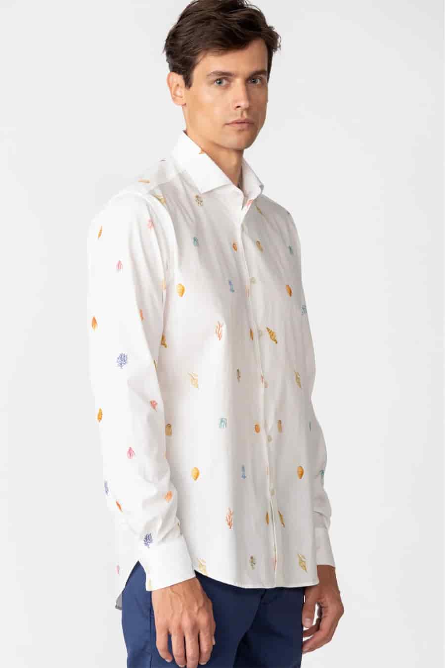 Men's cotton shirt albatros - miniatura 2