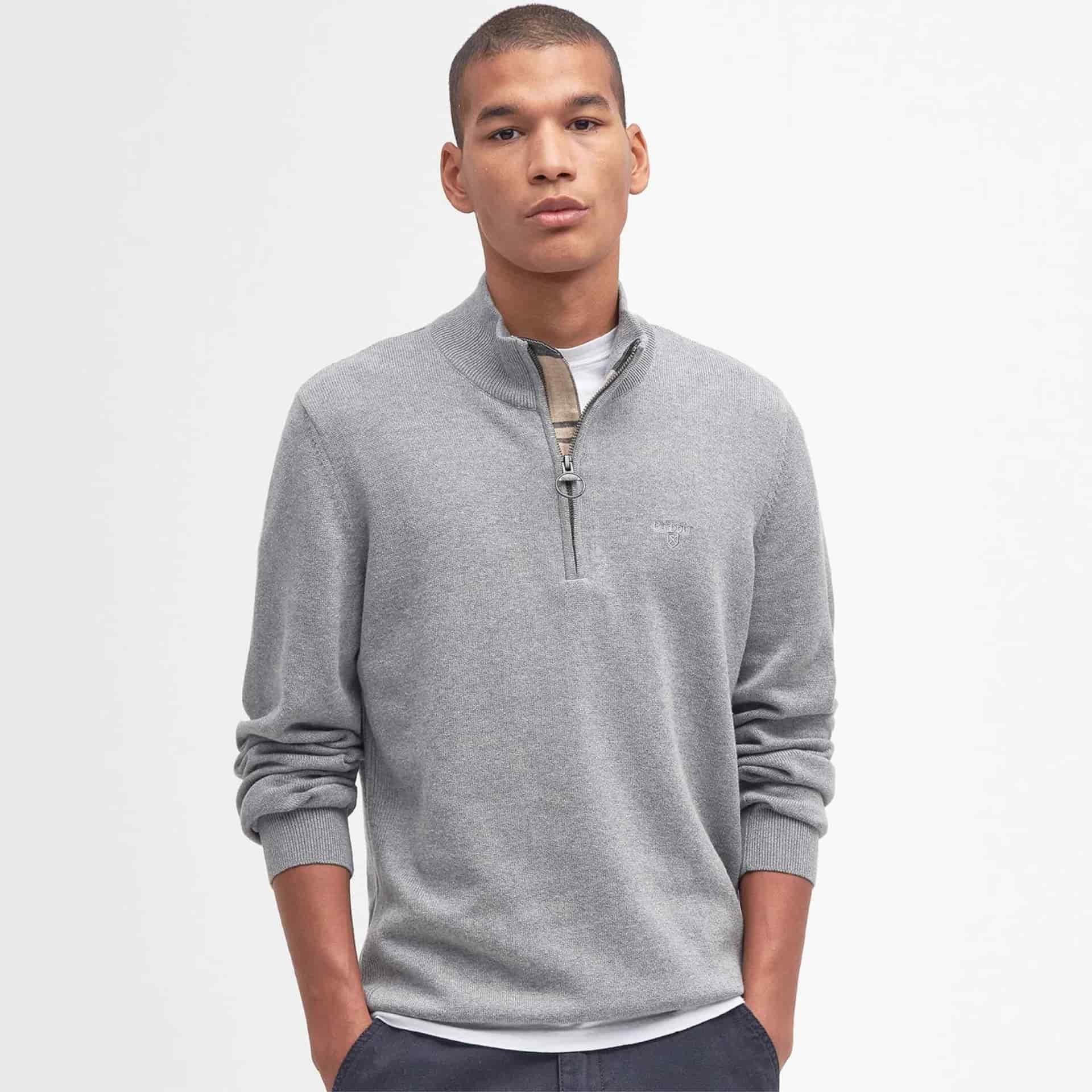 Cotton Half Zip Jumper - miniatura 2