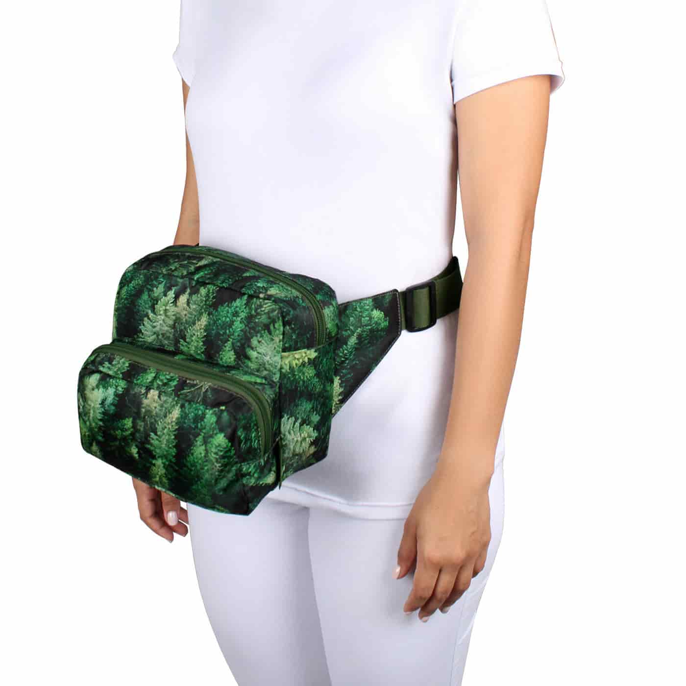 Canguro XL ULTRA Plegable Estampado Bosque Multicolor Citybags - miniatura 3