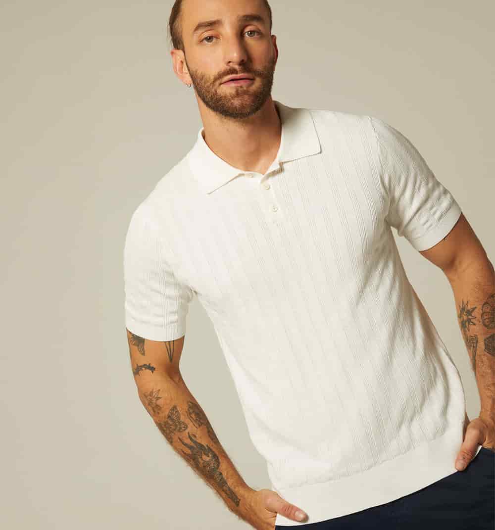 Polo tejida para hombre - miniatura 18
