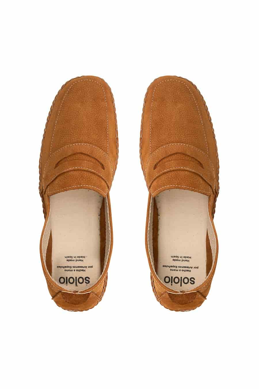 Men's leather espadrille leather masked - miniatura 2