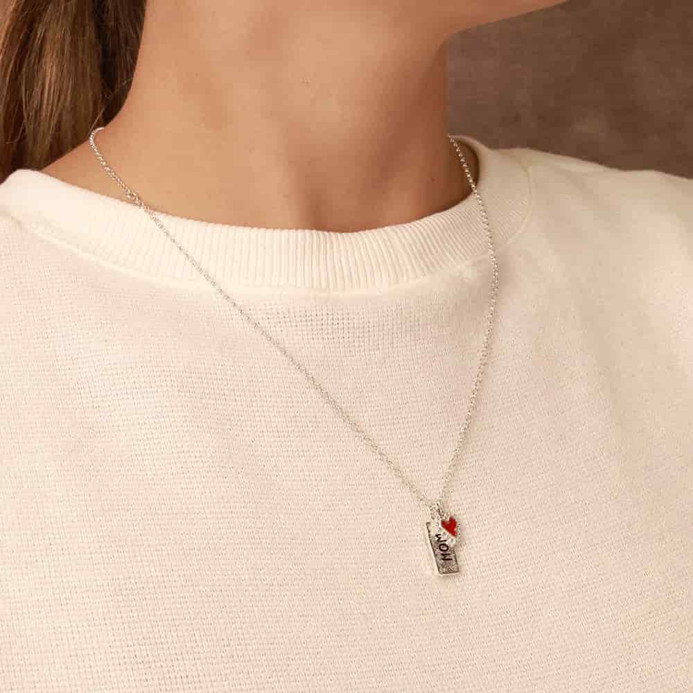 PreOrder Cadena Mom Tag Plata - miniatura 2