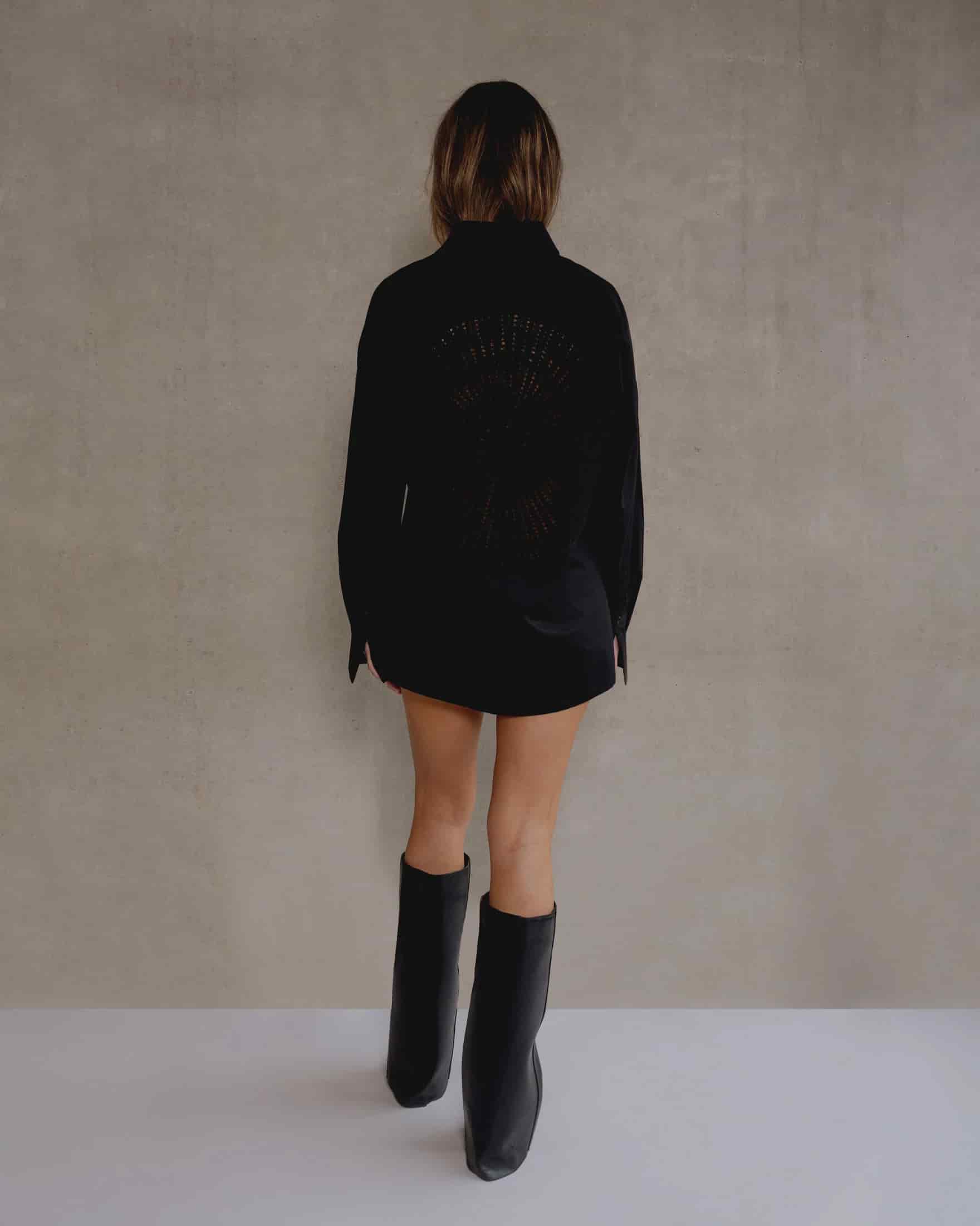 Danielle Black Shirt - miniatura 2