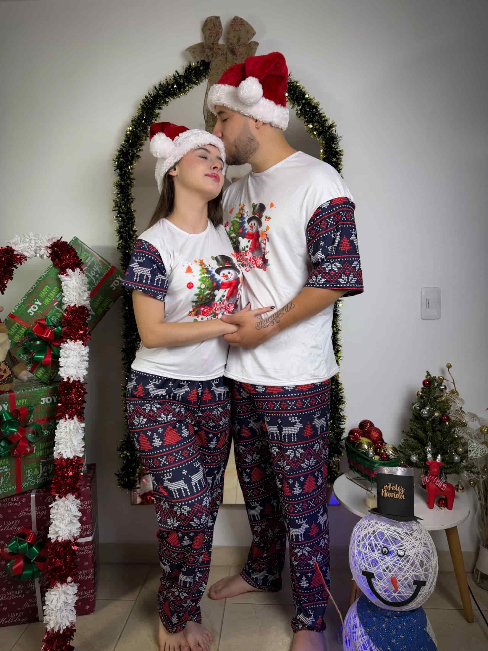 Pijama Navidad Ref. Azul - miniatura 5