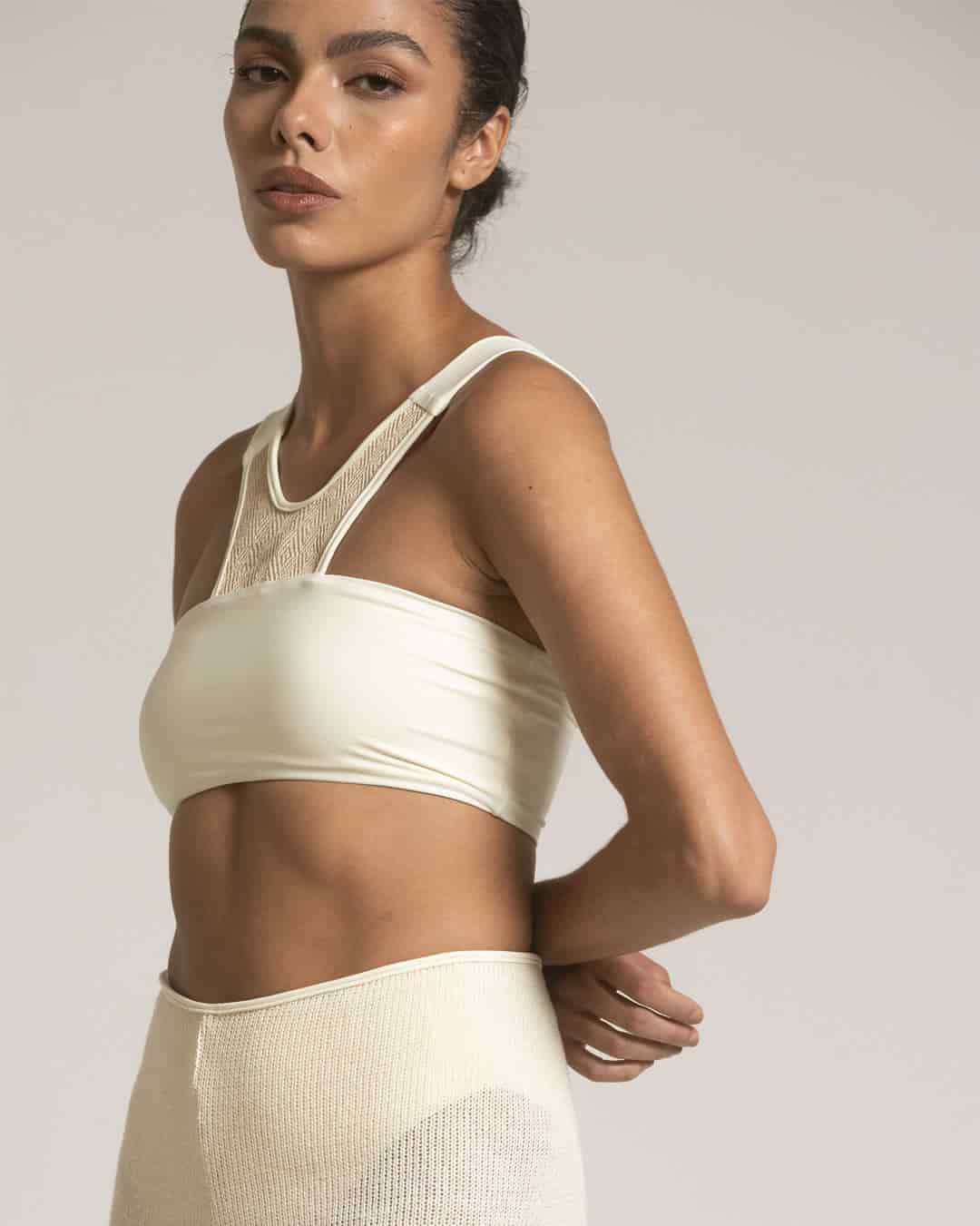 SILVANA TOP / Hueso - miniatura 8