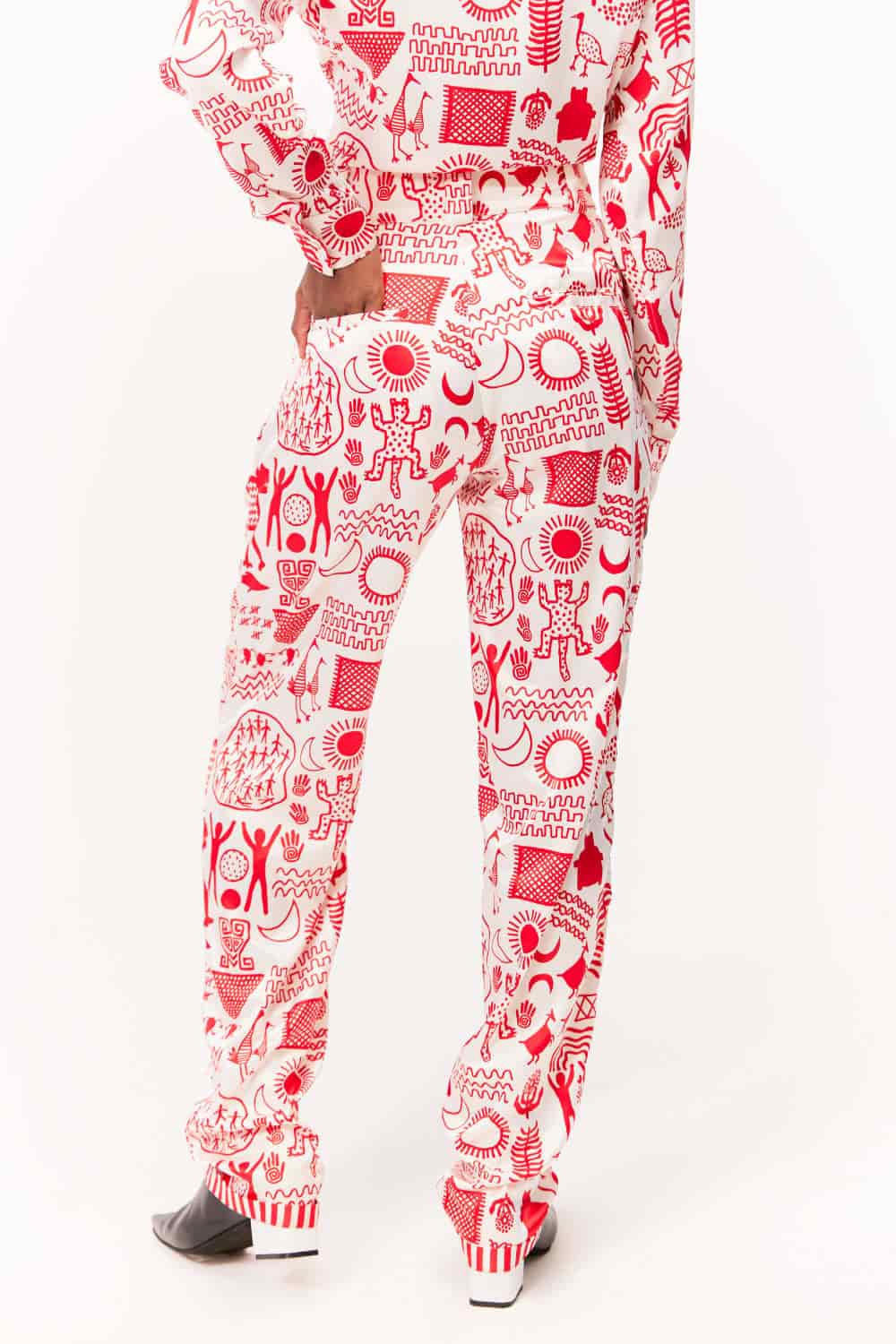 Pantalón Unisex / Estampado Rupestre - miniatura 3