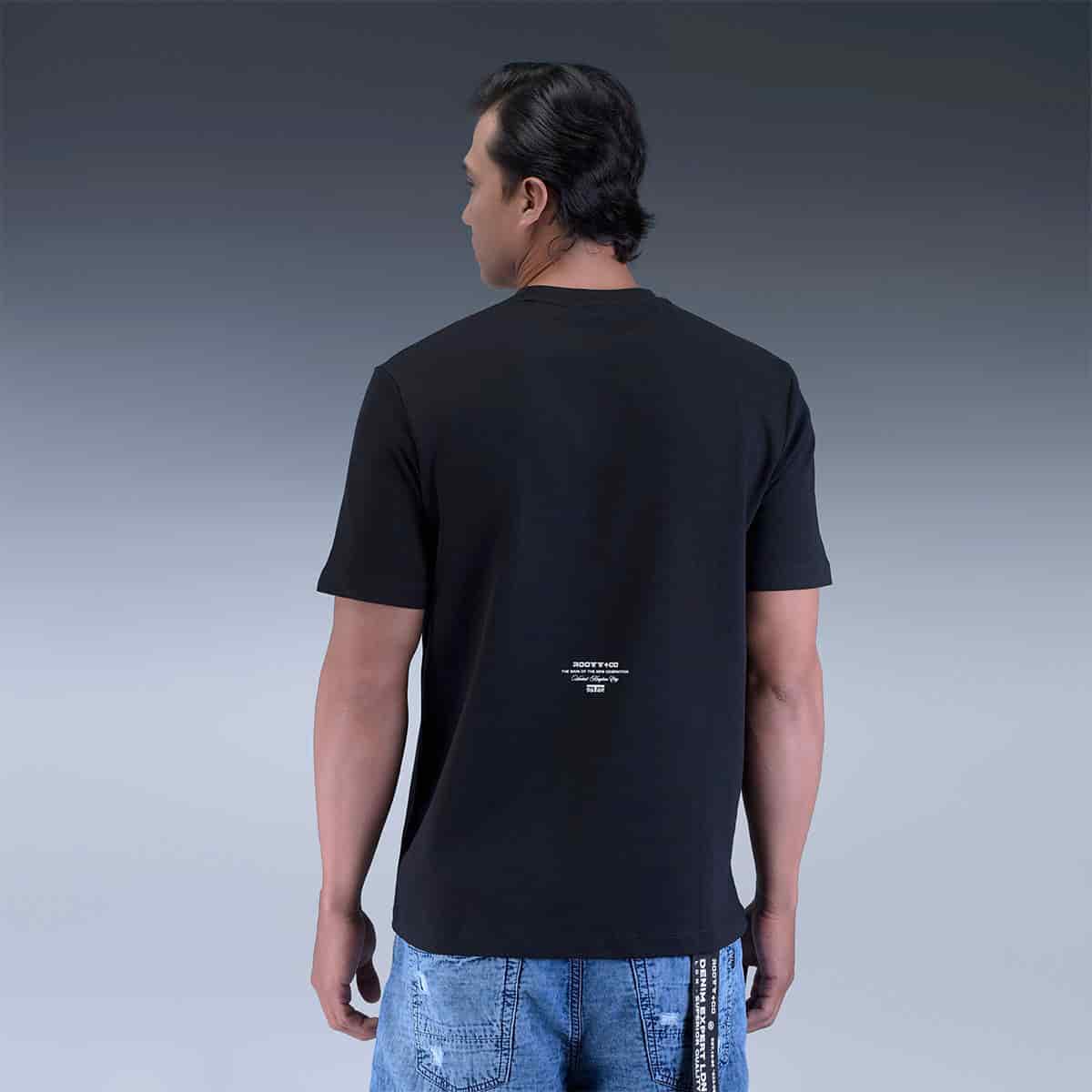 Camiseta Regular Negra - miniatura 2